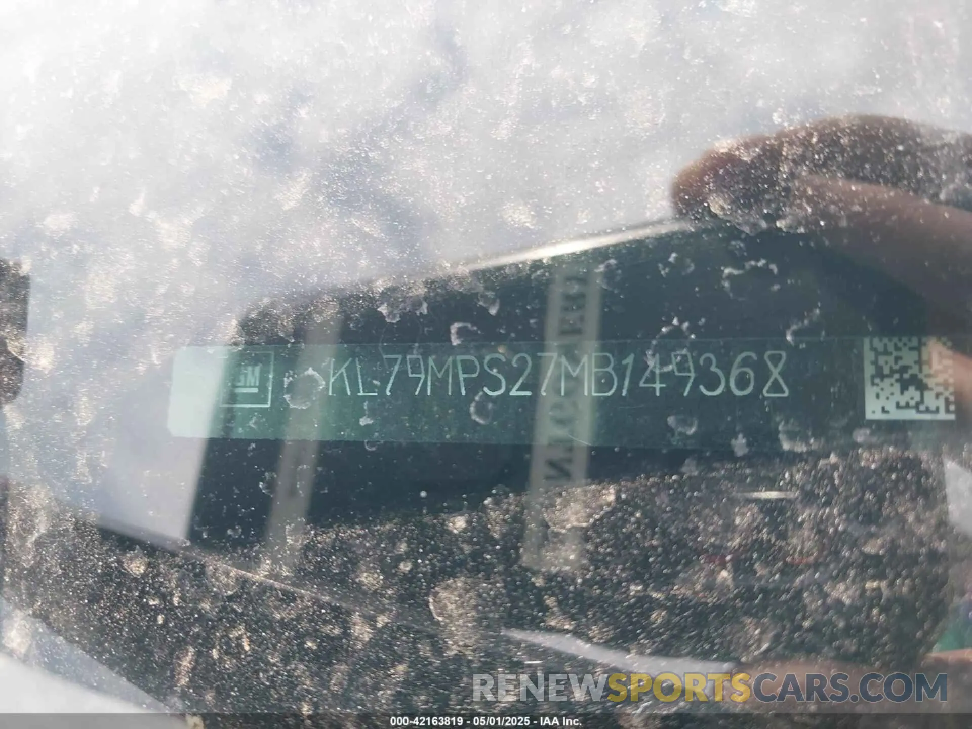 9 Photograph of a damaged car KL79MPS27MB149368 CHEVROLET TRAILBLAZER 2021