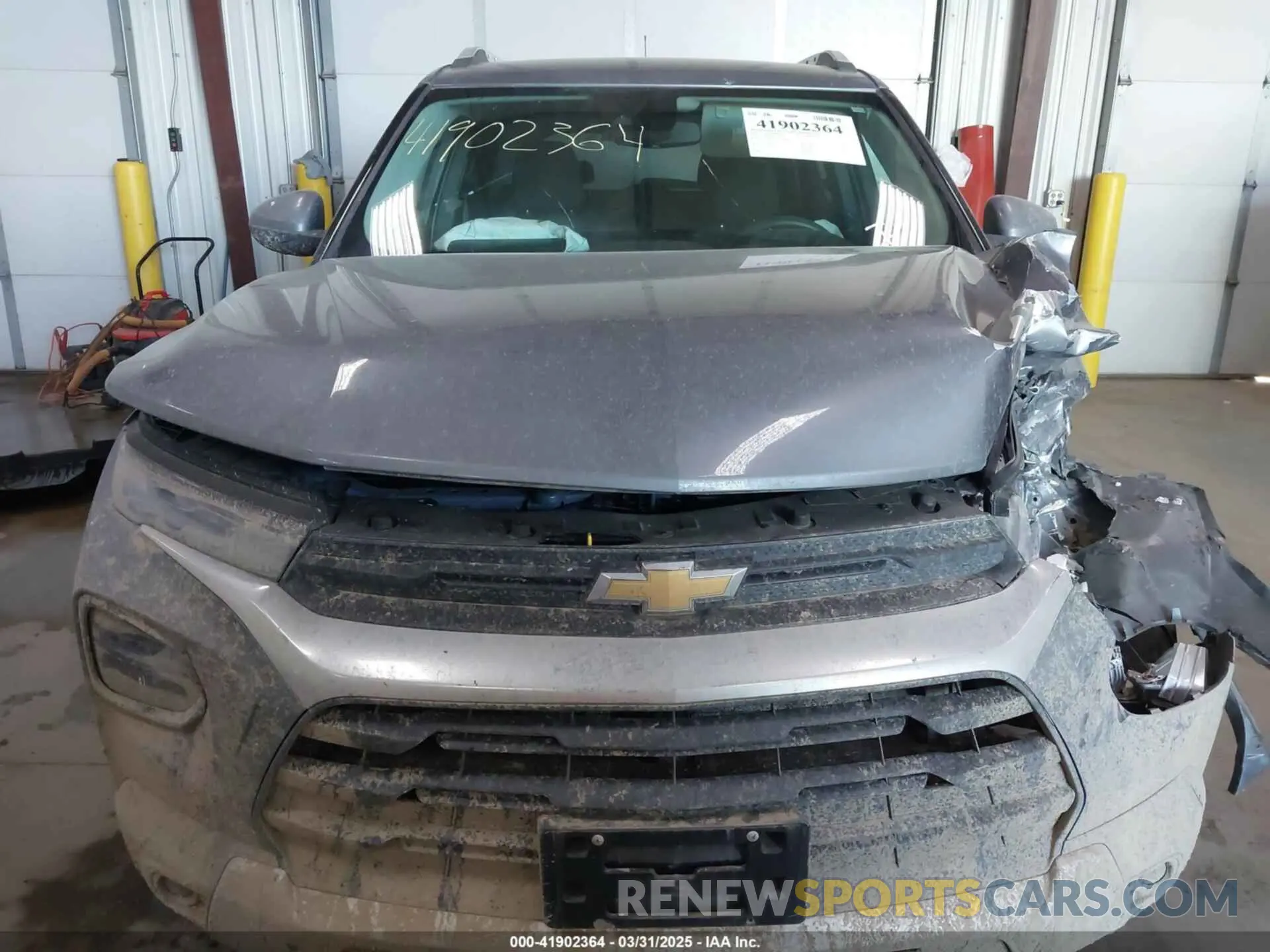 12 Фотография поврежденного автомобиля KL79MPS27MB156627 CHEVROLET TRAILBLAZER 2021