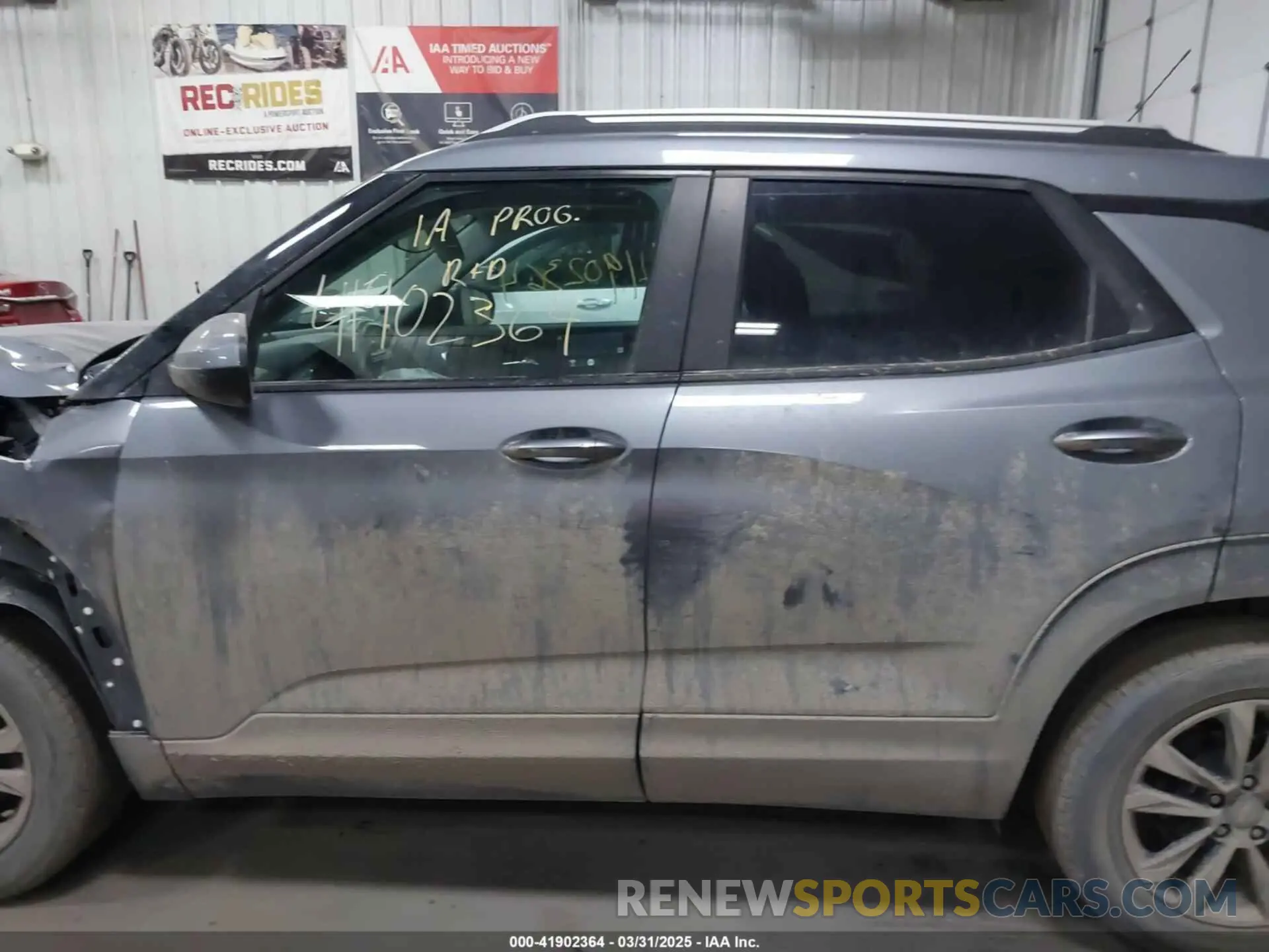 14 Фотография поврежденного автомобиля KL79MPS27MB156627 CHEVROLET TRAILBLAZER 2021