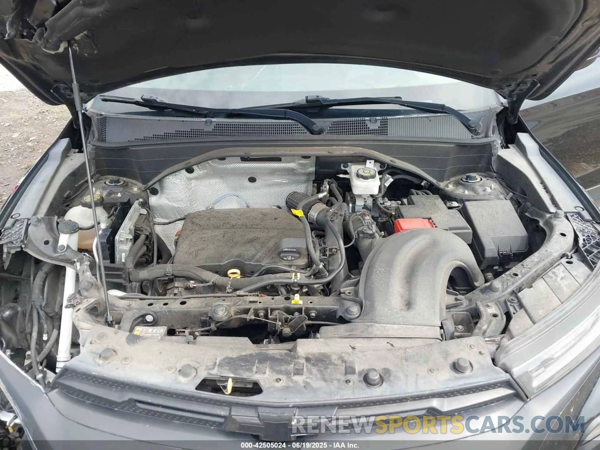 10 Photograph of a damaged car KL79MPS29MB090176 CHEVROLET TRAILBLAZER 2021