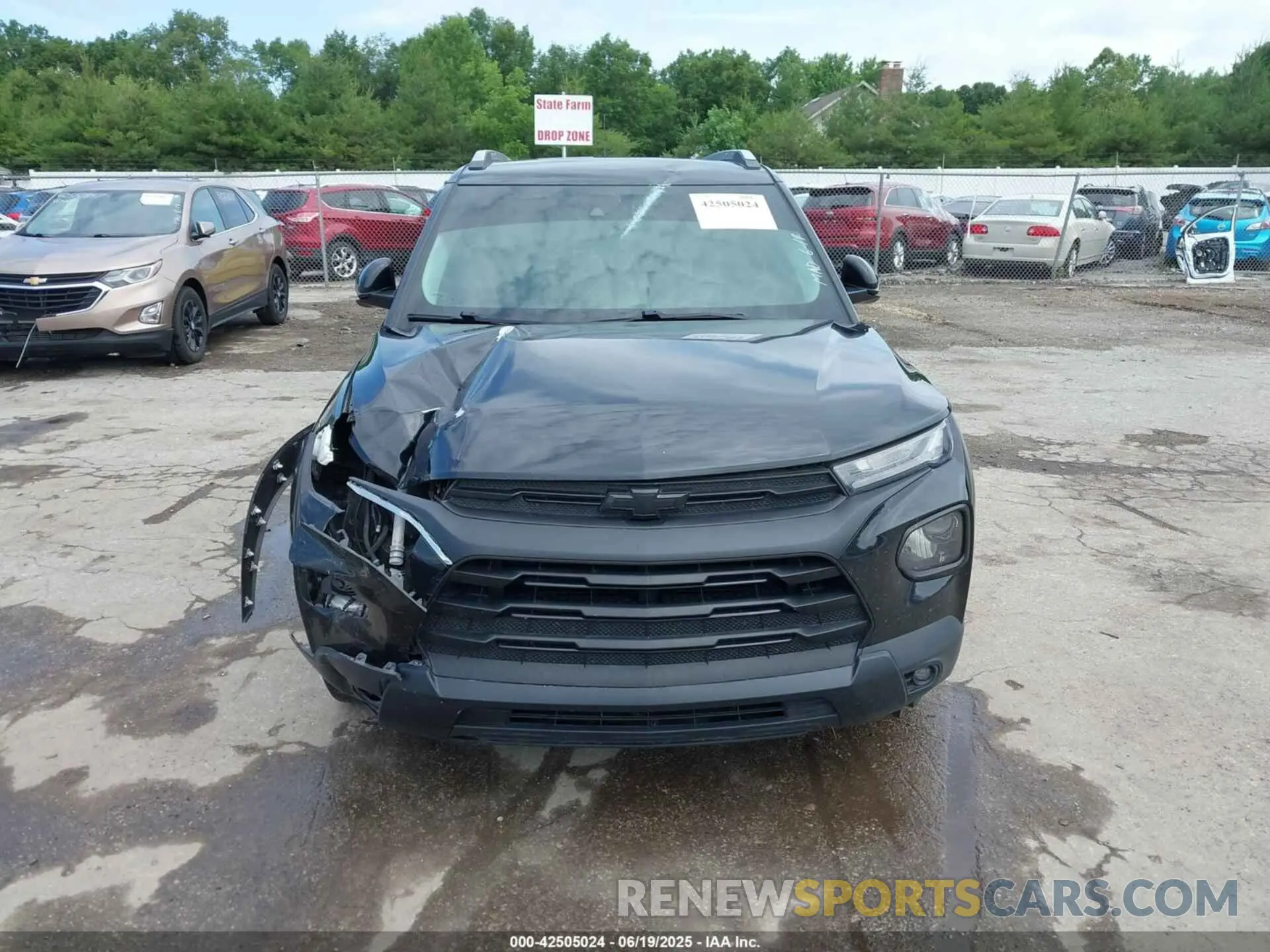13 Photograph of a damaged car KL79MPS29MB090176 CHEVROLET TRAILBLAZER 2021