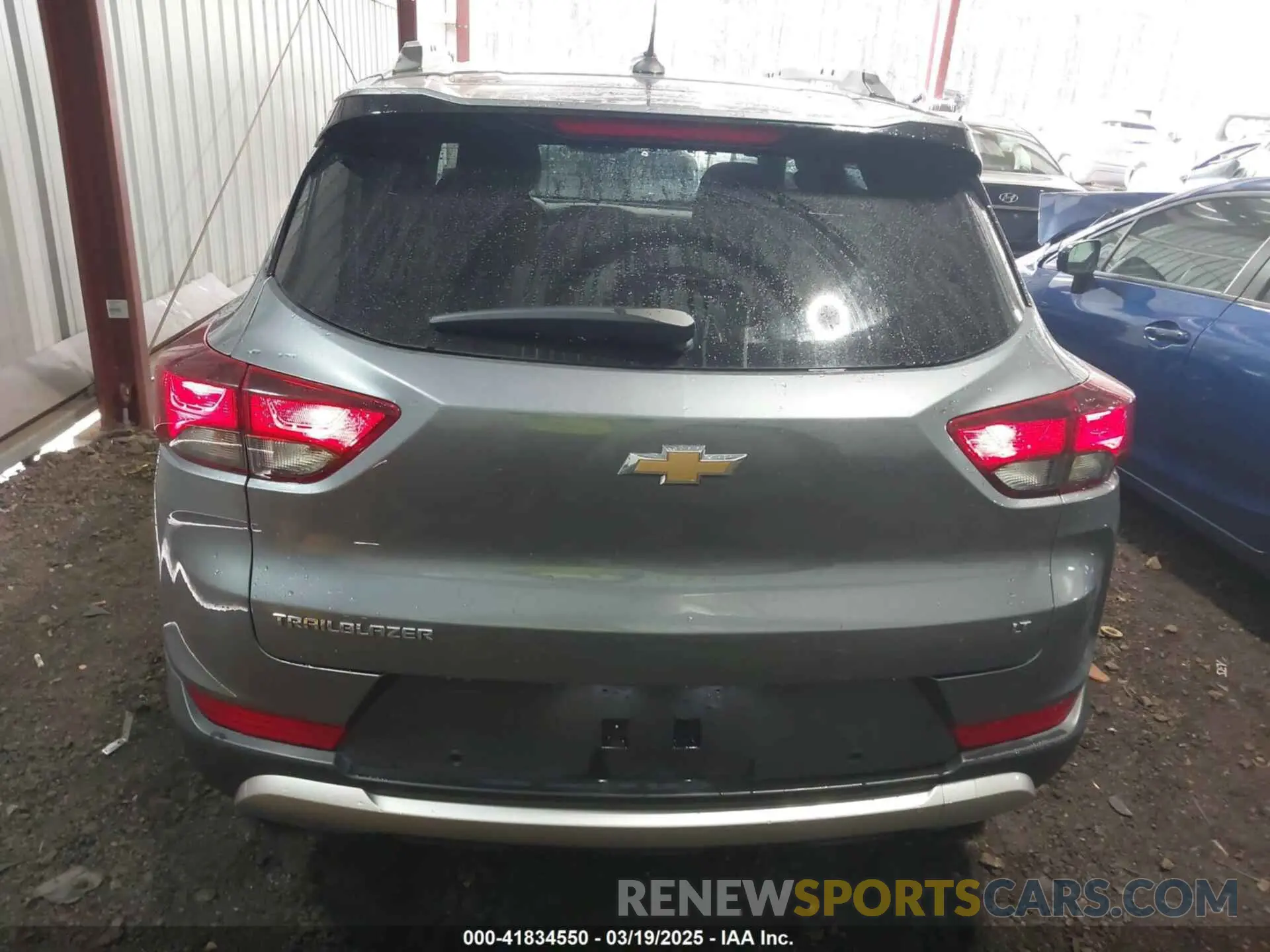 16 Photograph of a damaged car KL79MPSL1MB147785 CHEVROLET TRAILBLAZER 2021