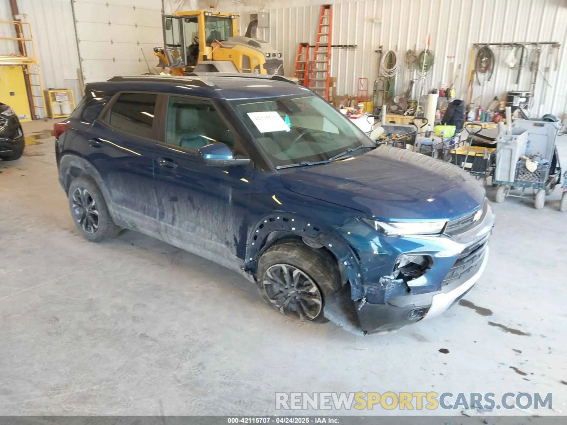 1 Photograph of a damaged car KL79MPSL2MB048974 CHEVROLET TRAILBLAZER 2021