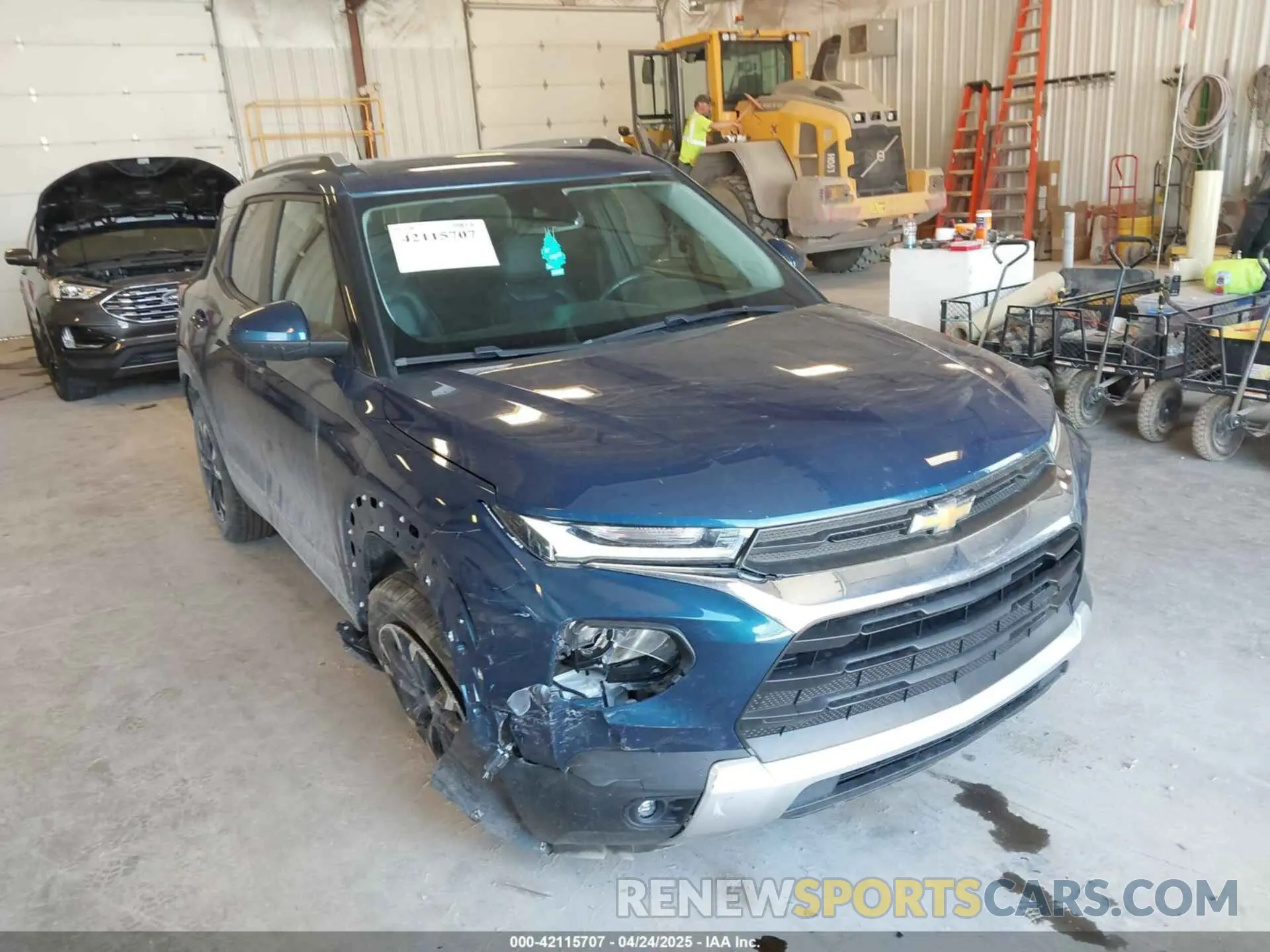 6 Photograph of a damaged car KL79MPSL2MB048974 CHEVROLET TRAILBLAZER 2021
