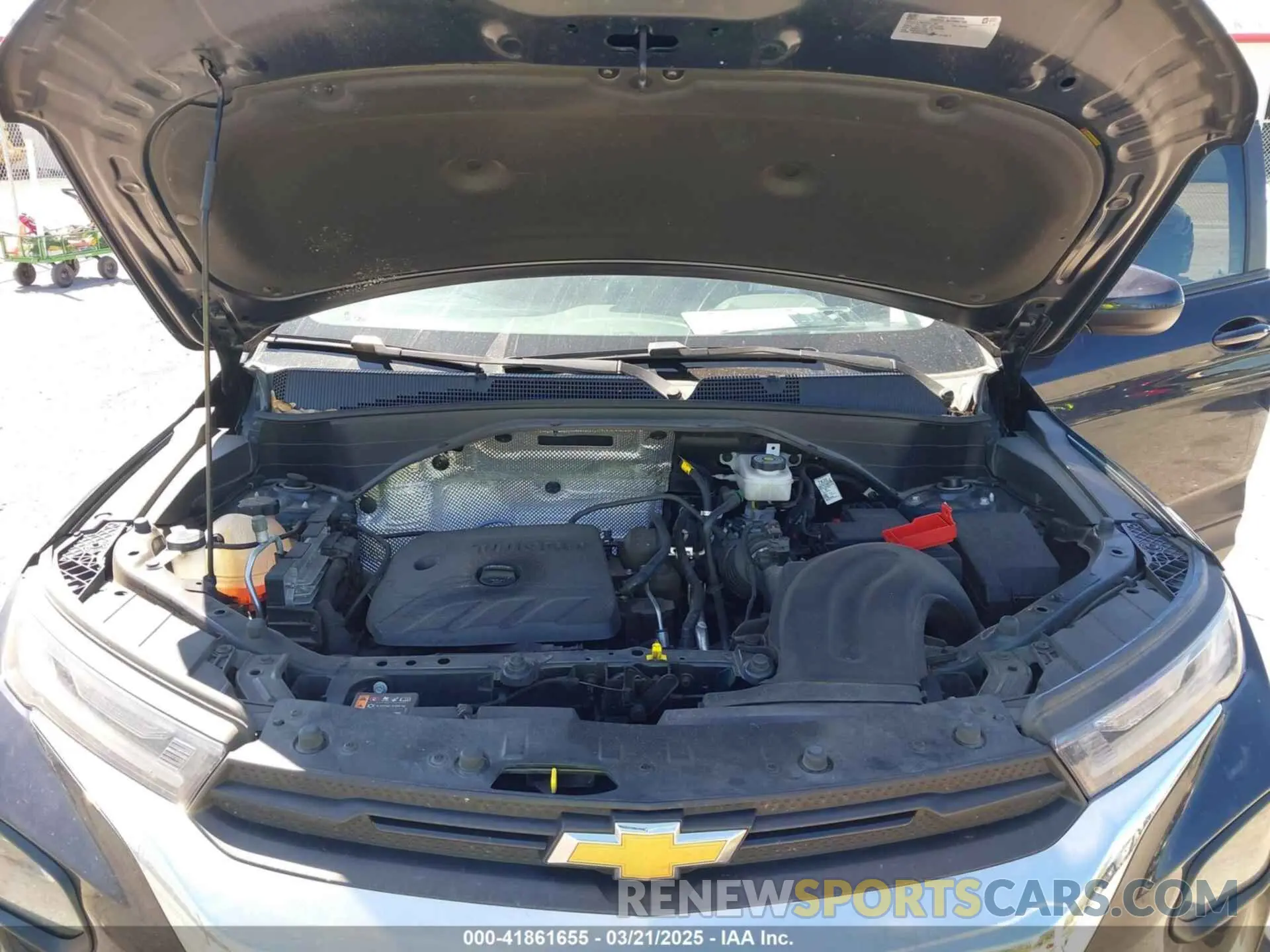10 Photograph of a damaged car KL79MPSL2MB141459 CHEVROLET TRAILBLAZER 2021