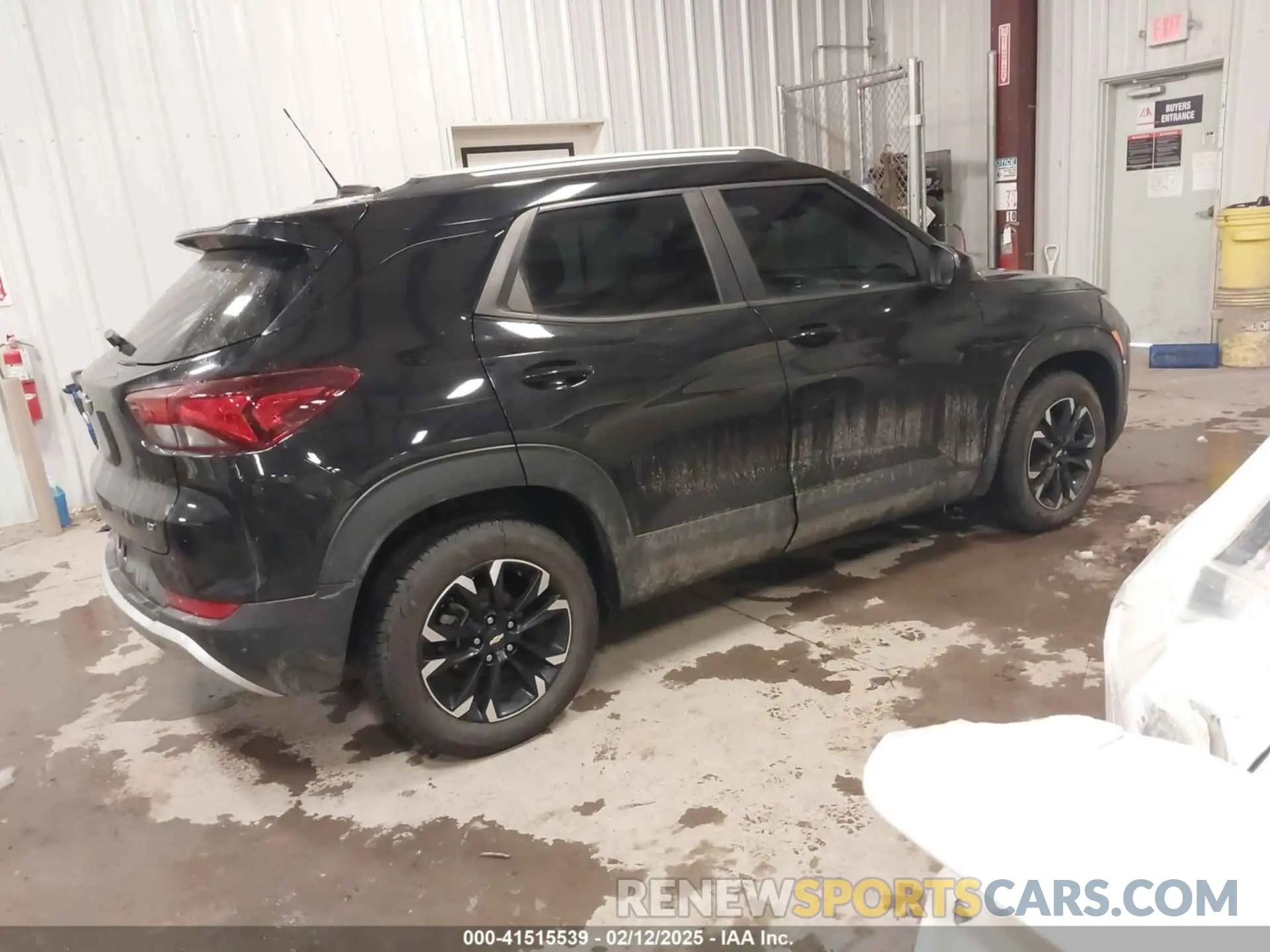 4 Фотография поврежденного автомобиля KL79MPSL6MB005576 CHEVROLET TRAILBLAZER 2021