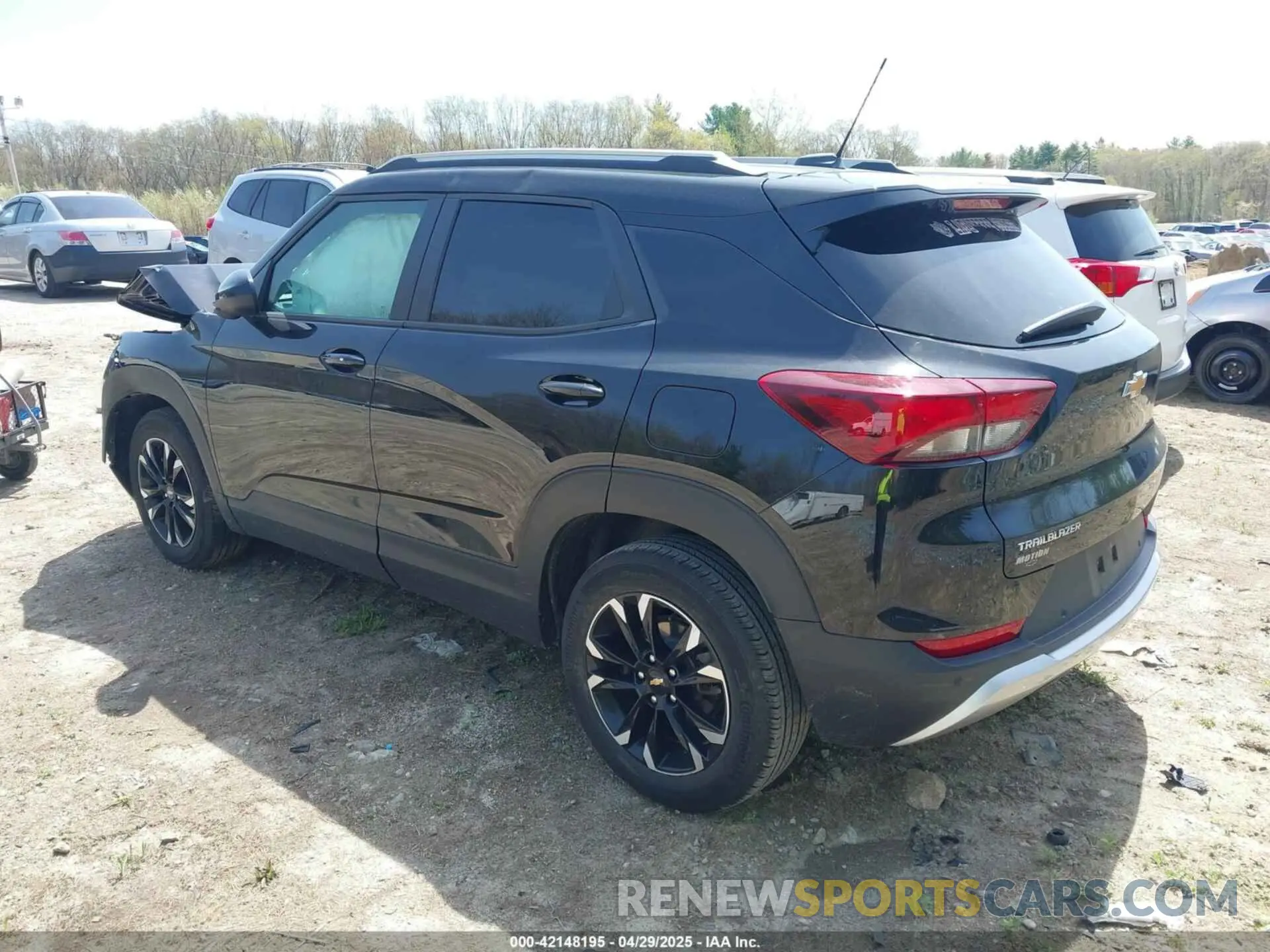 3 Фотография поврежденного автомобиля KL79MPSLXMB012577 CHEVROLET TRAILBLAZER 2021