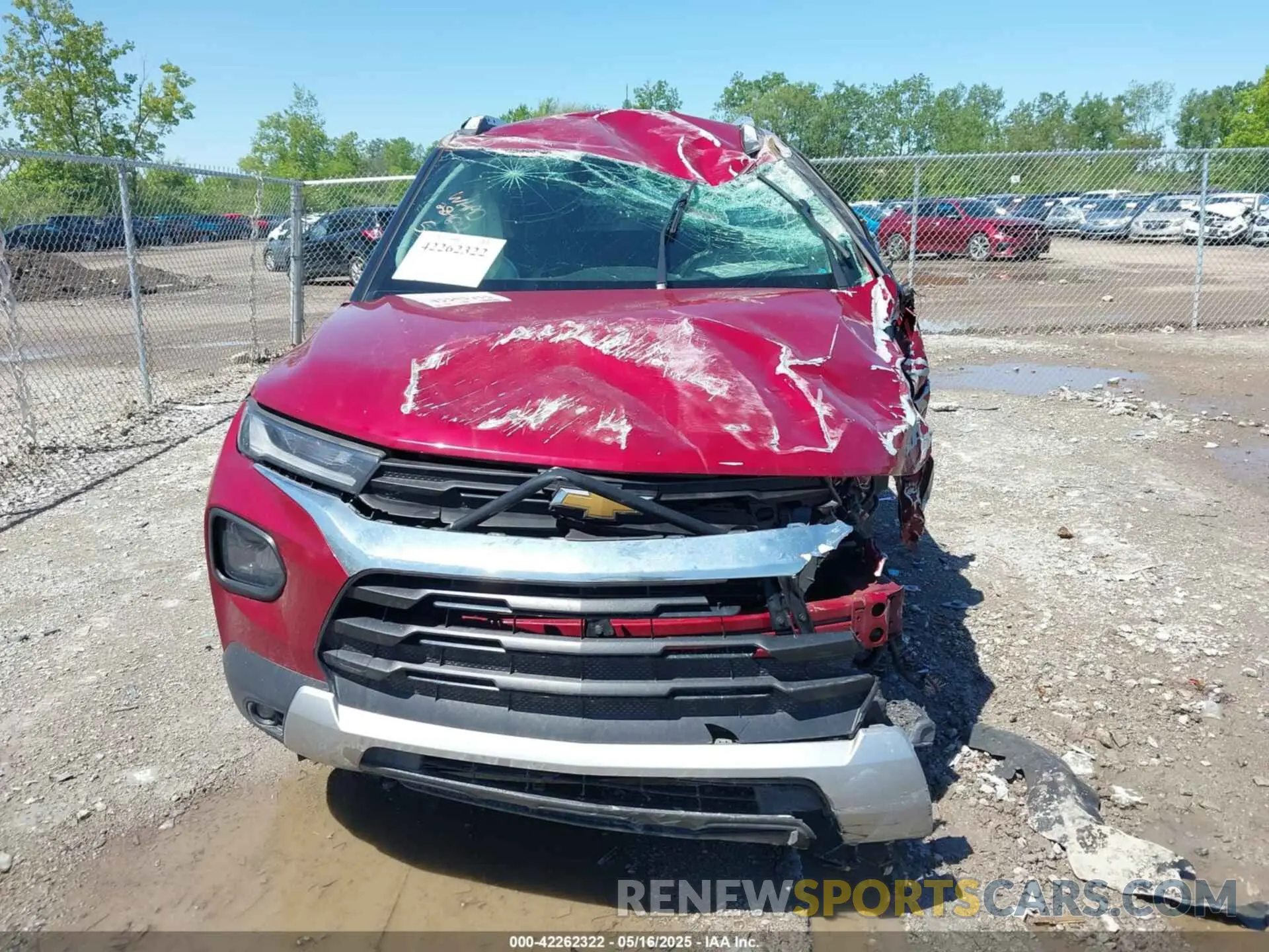 12 Фотография поврежденного автомобиля KL79MRSL1MB052056 CHEVROLET TRAILBLAZER 2021