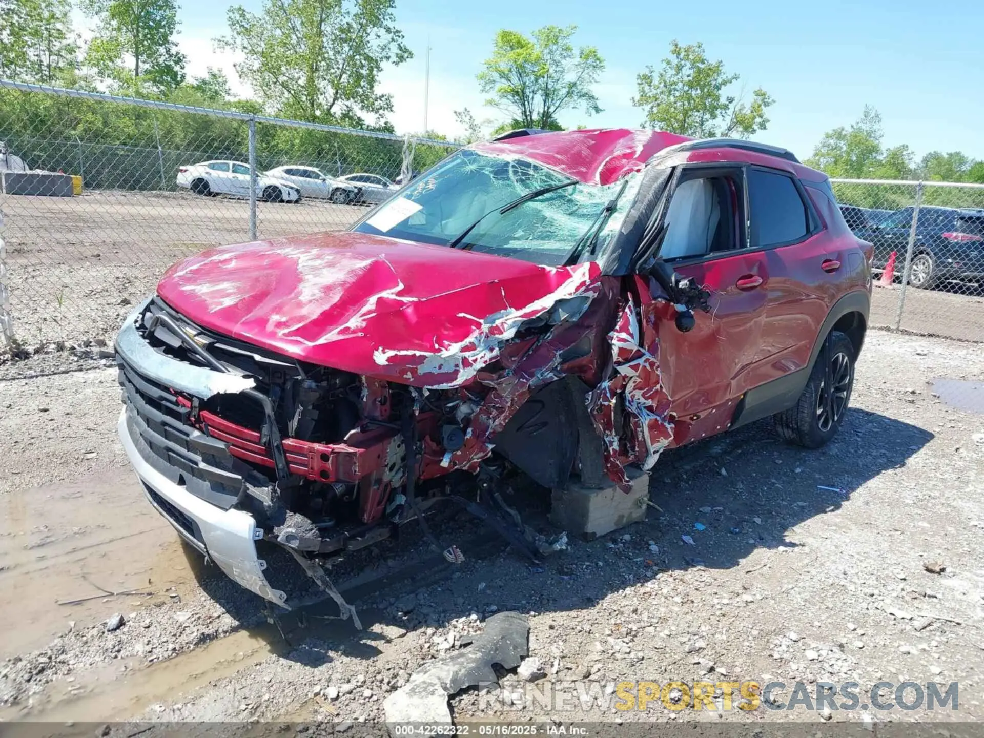 2 Фотография поврежденного автомобиля KL79MRSL1MB052056 CHEVROLET TRAILBLAZER 2021