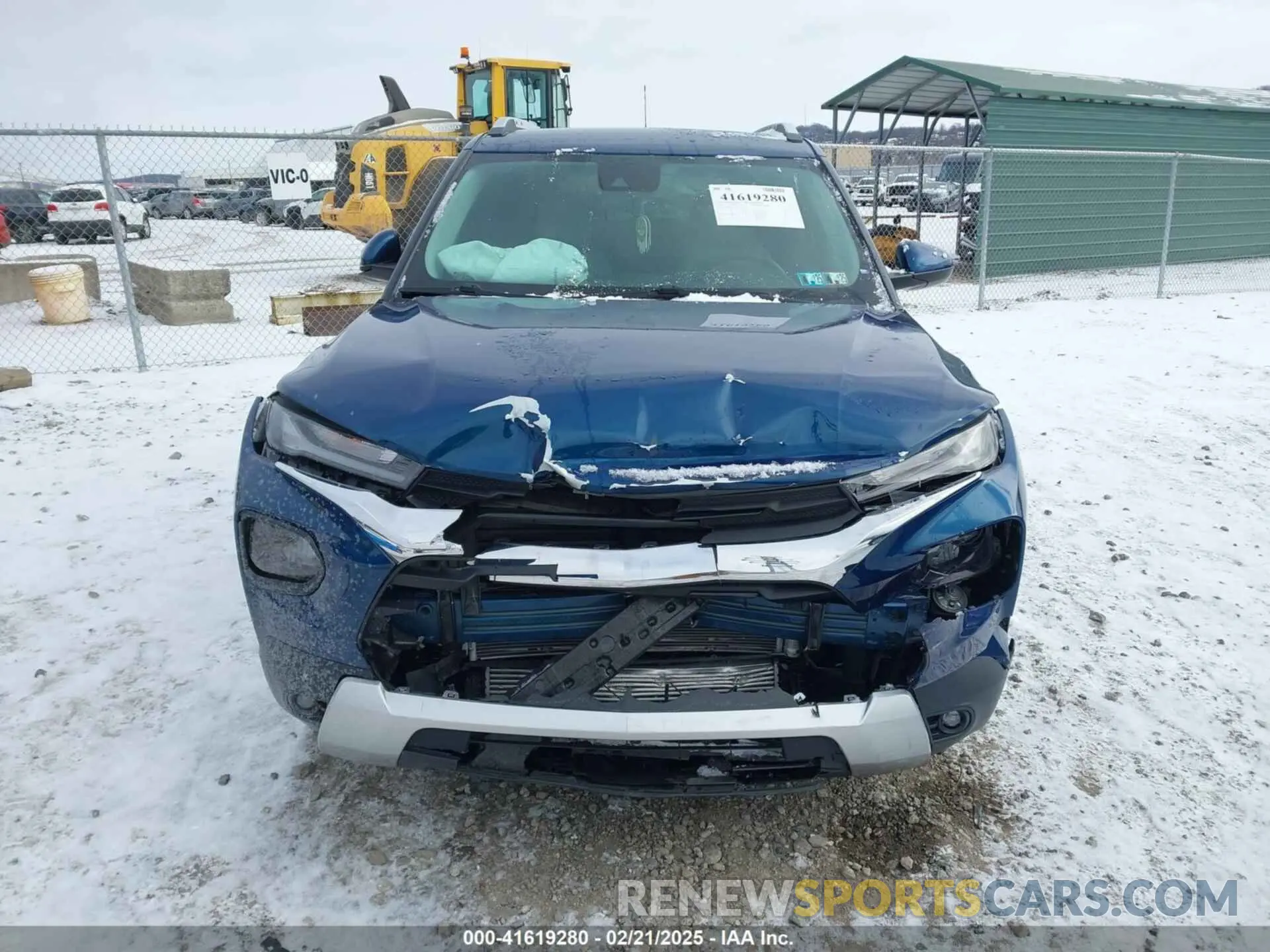 12 Photograph of a damaged car KL79MRSL3MB121720 CHEVROLET TRAILBLAZER 2021