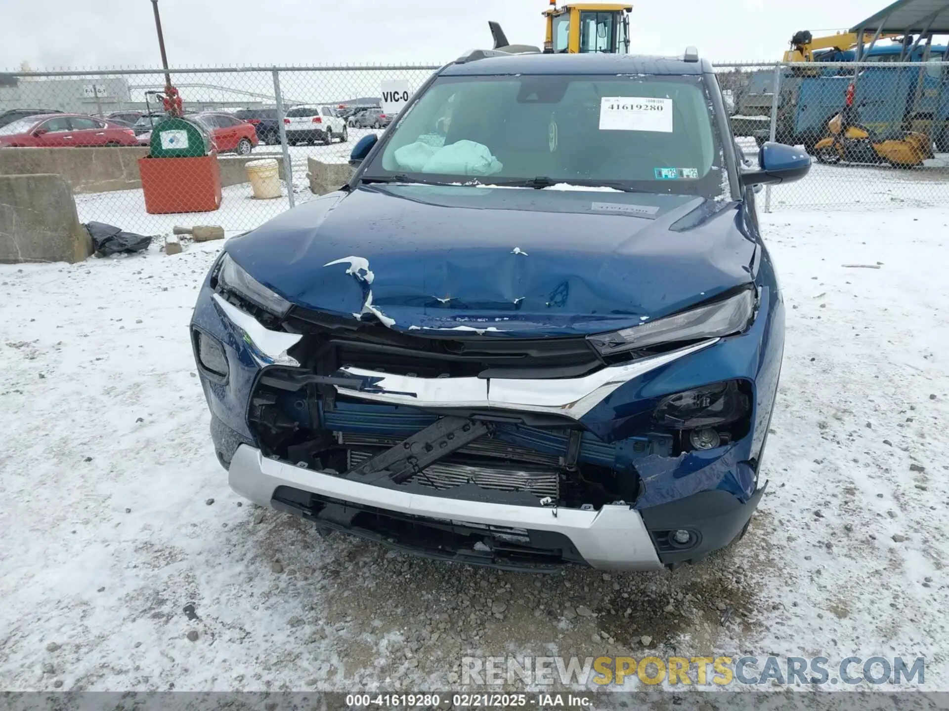 6 Photograph of a damaged car KL79MRSL3MB121720 CHEVROLET TRAILBLAZER 2021