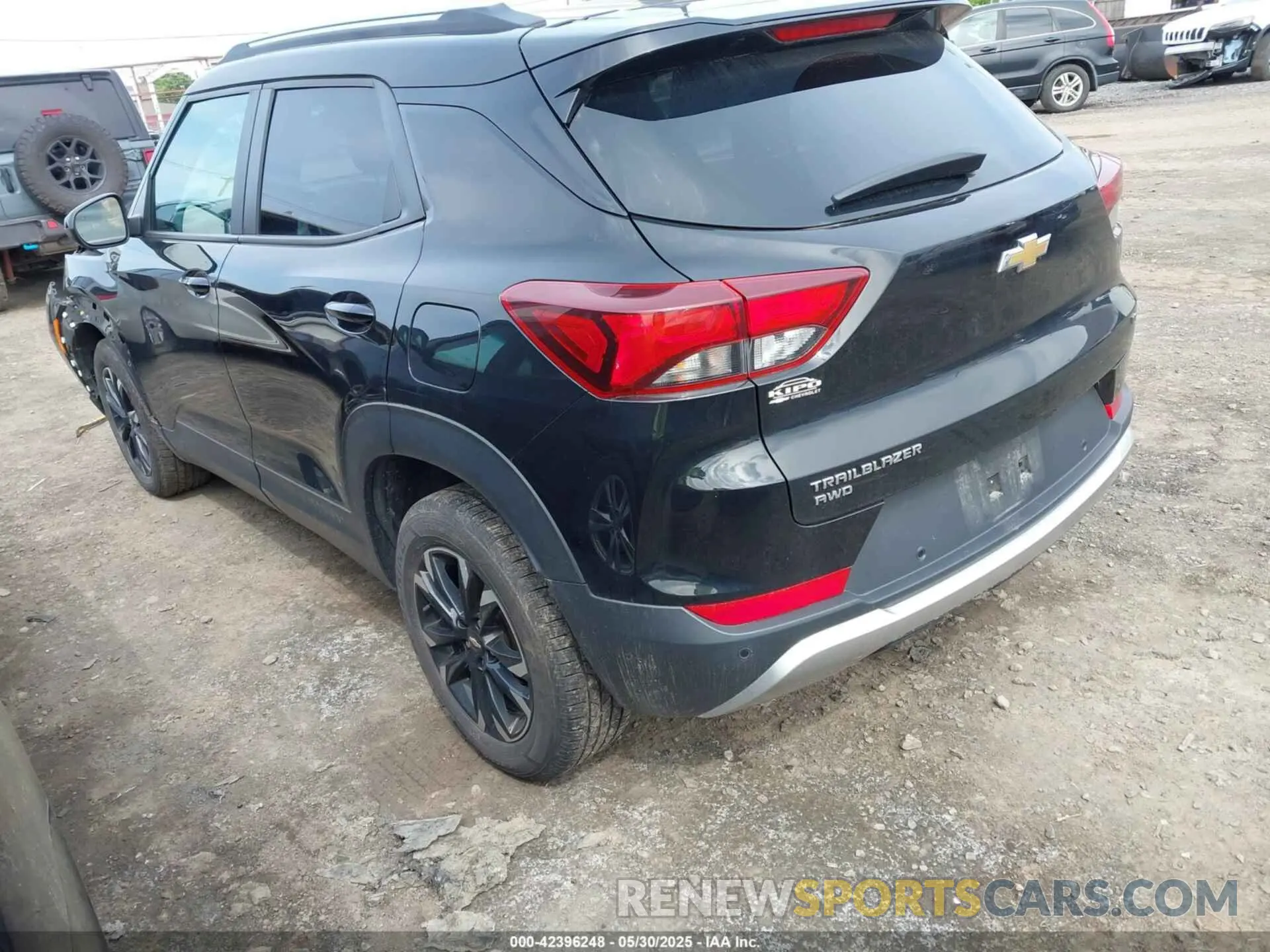 3 Photograph of a damaged car KL79MRSL5MB138339 CHEVROLET TRAILBLAZER 2021