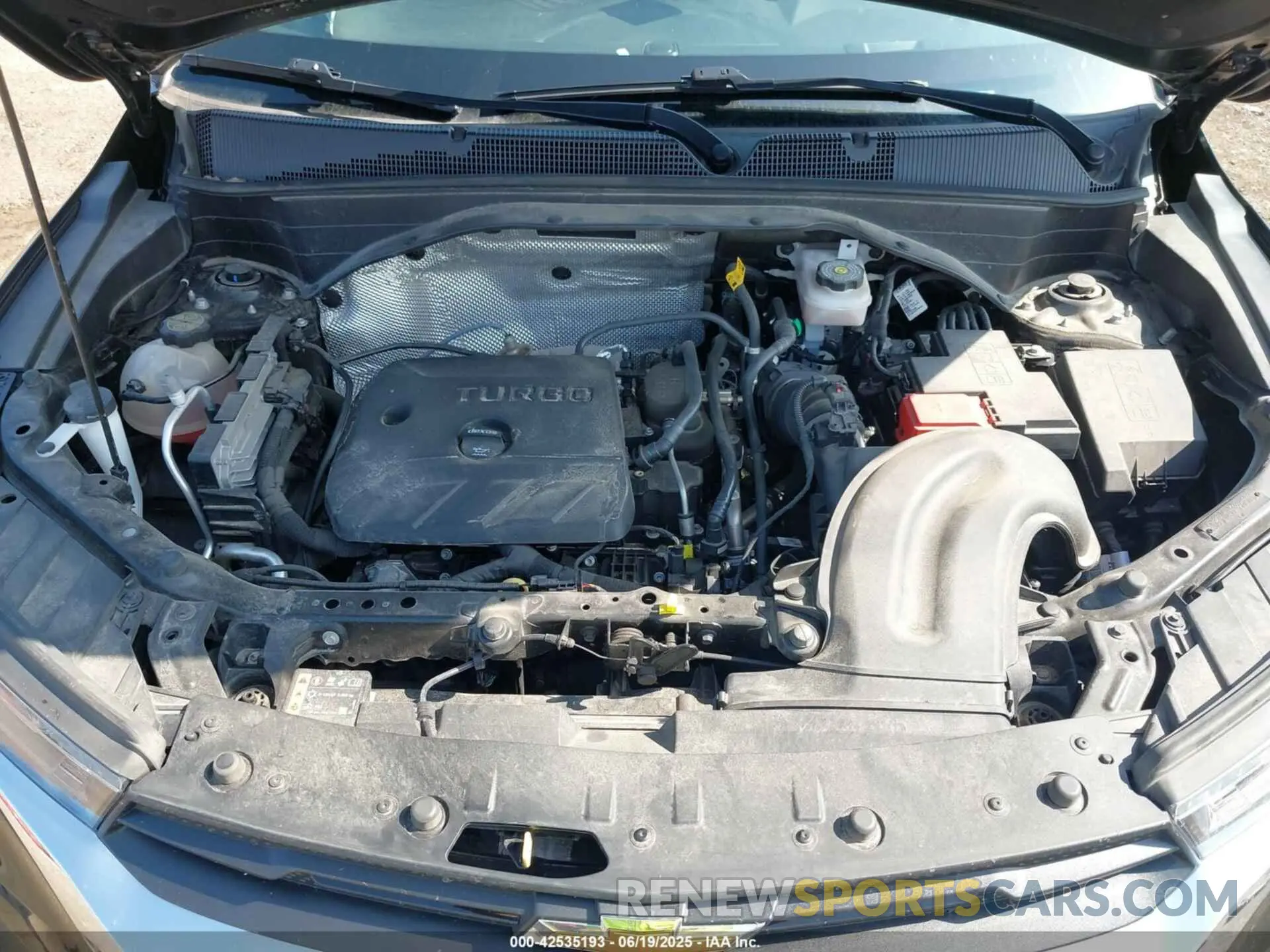 10 Photograph of a damaged car KL79MRSL6MB121226 CHEVROLET TRAILBLAZER 2021