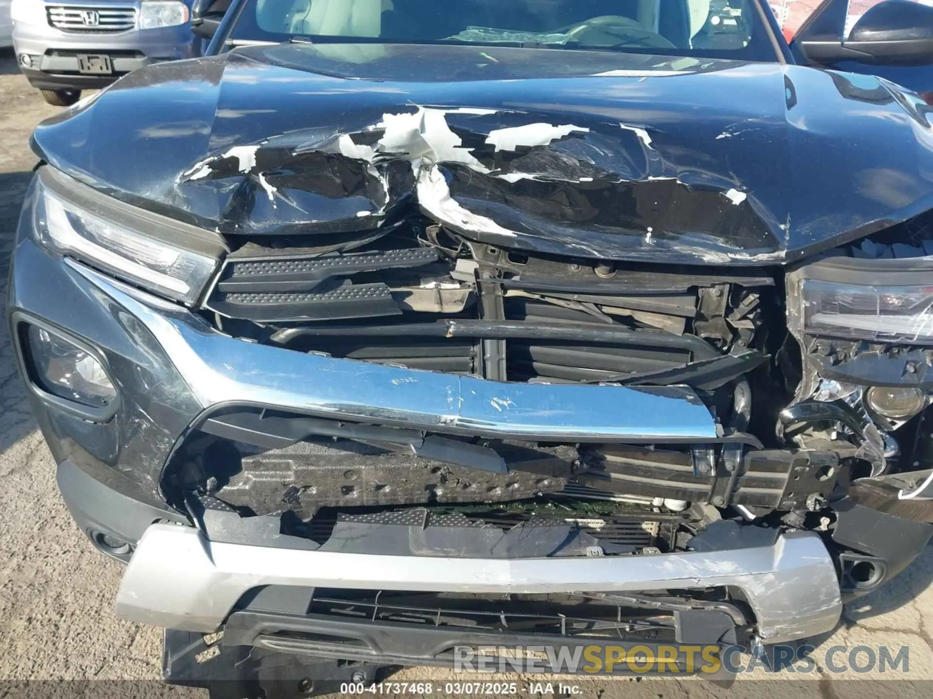 6 Photograph of a damaged car KL79MRSL7MB031809 CHEVROLET TRAILBLAZER 2021