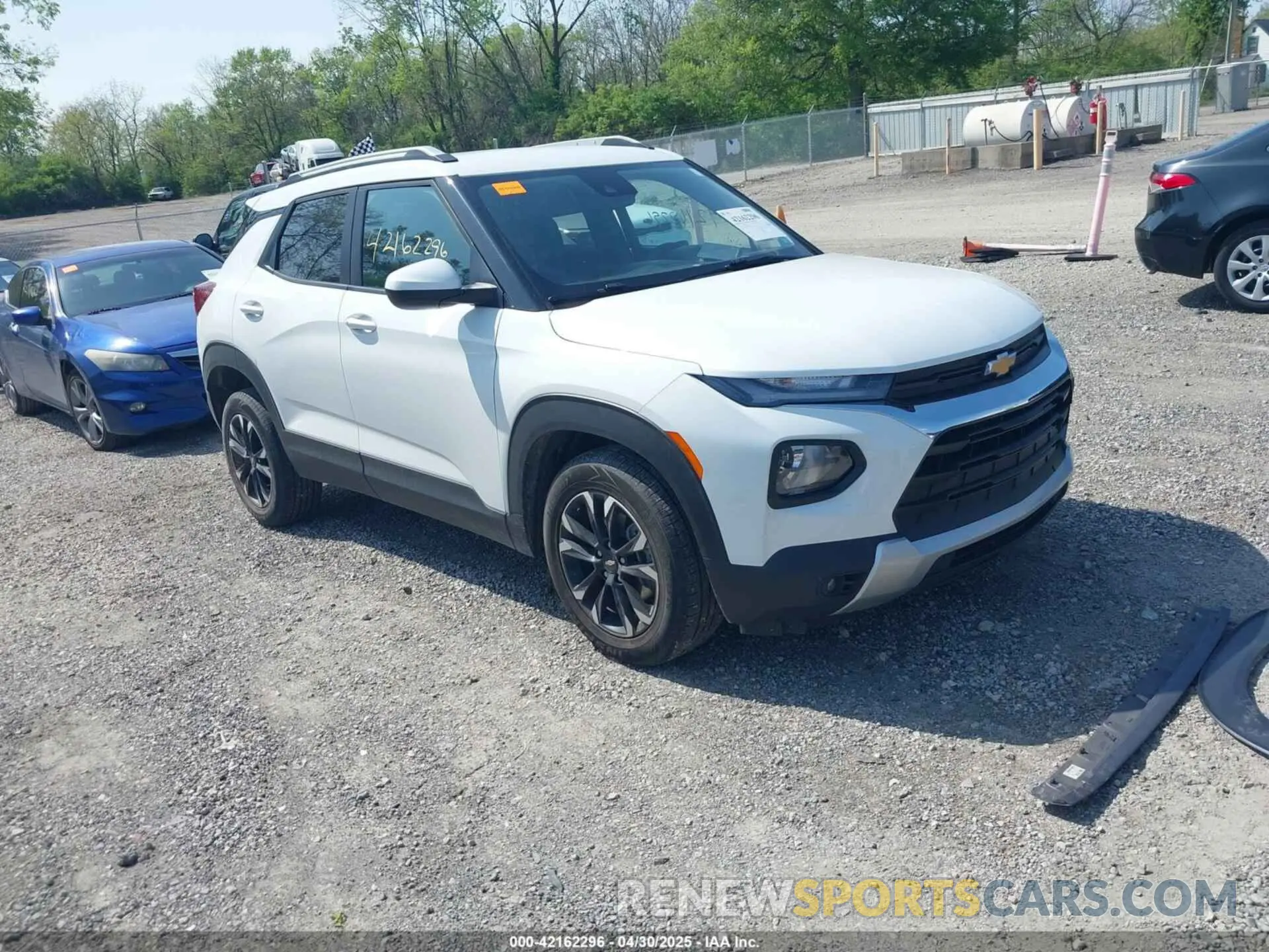 1 Photograph of a damaged car KL79MRSL7MB168975 CHEVROLET TRAILBLAZER 2021