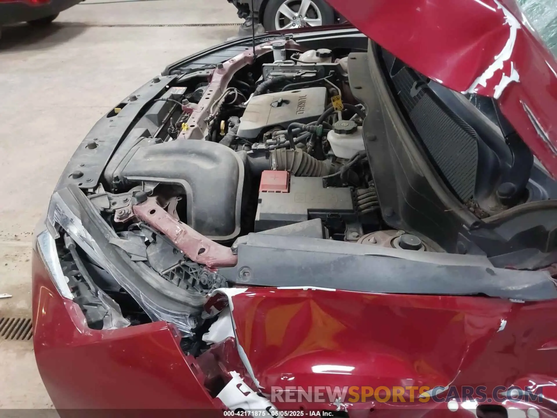 17 Photograph of a damaged car KL79MRSL8MB032158 CHEVROLET TRAILBLAZER 2021