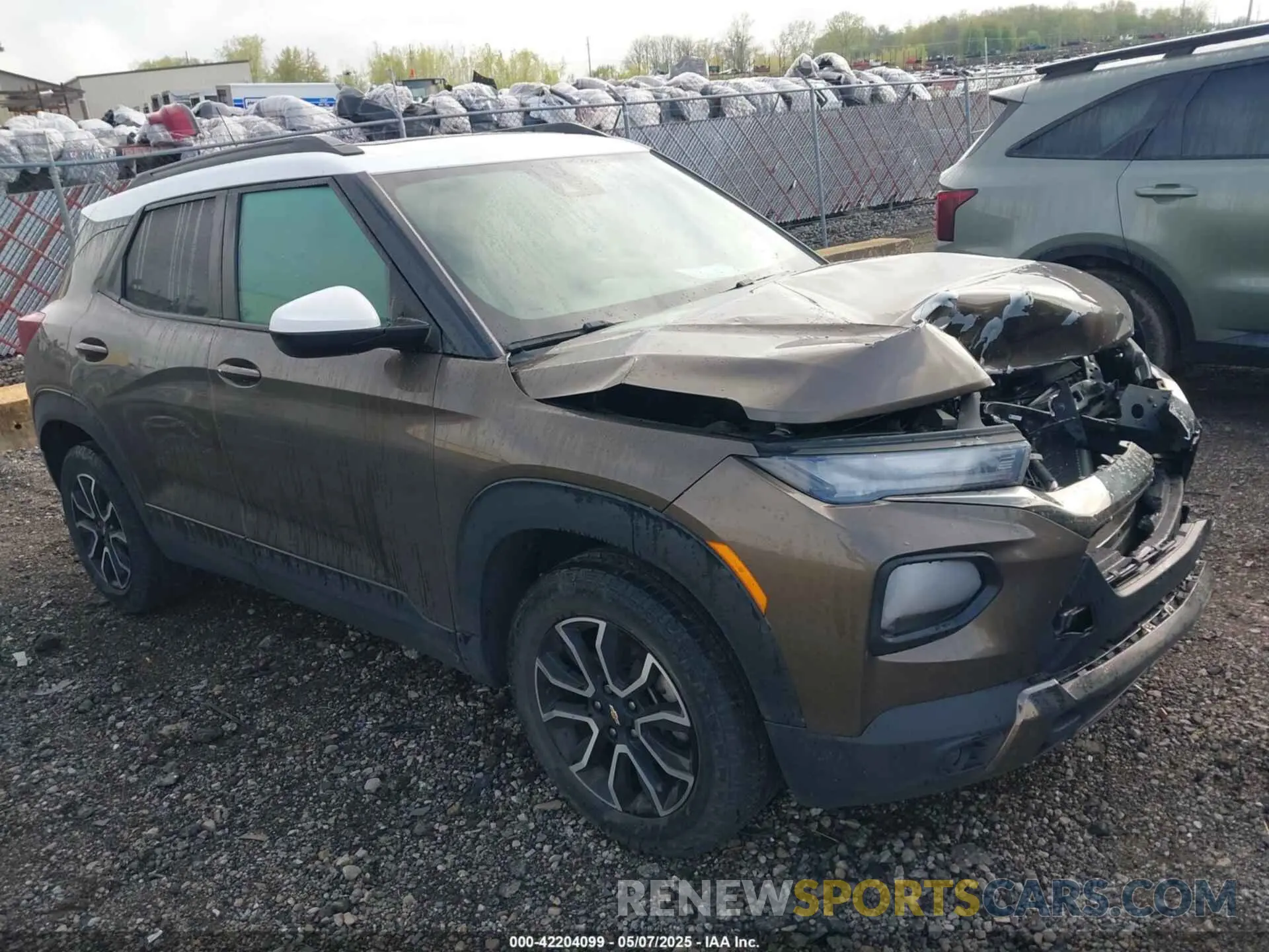 1 Photograph of a damaged car KL79MSSL4MB130675 CHEVROLET TRAILBLAZER 2021