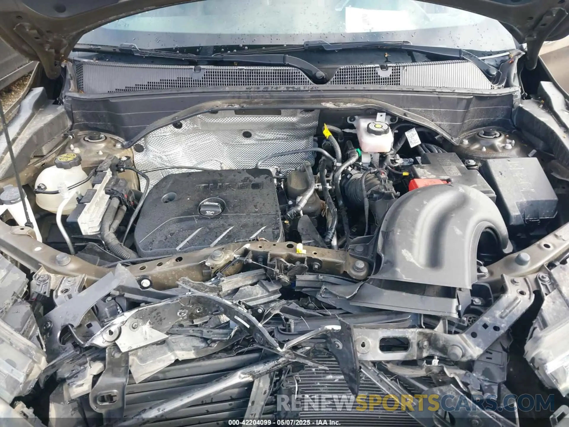 10 Photograph of a damaged car KL79MSSL4MB130675 CHEVROLET TRAILBLAZER 2021