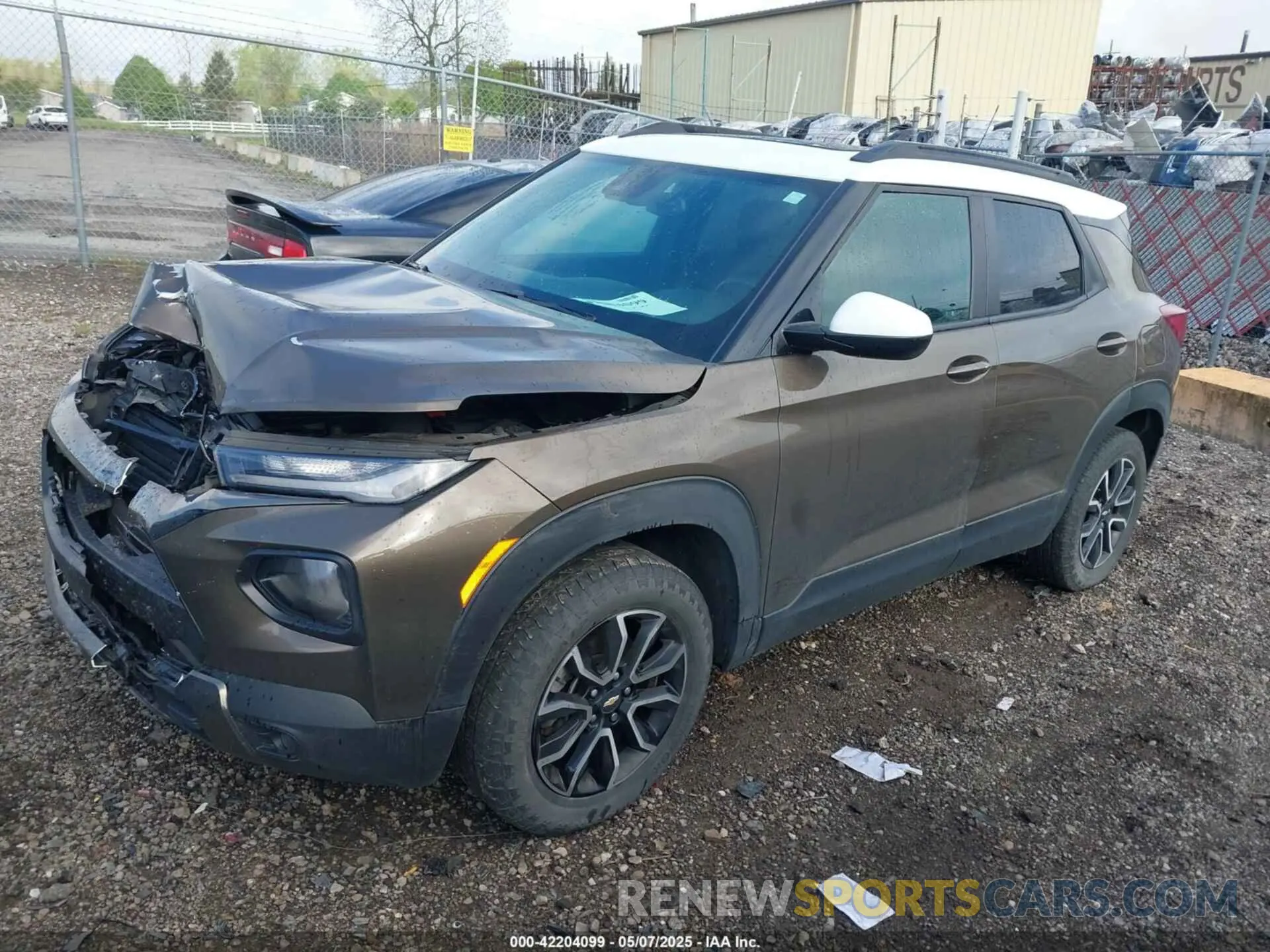 2 Photograph of a damaged car KL79MSSL4MB130675 CHEVROLET TRAILBLAZER 2021