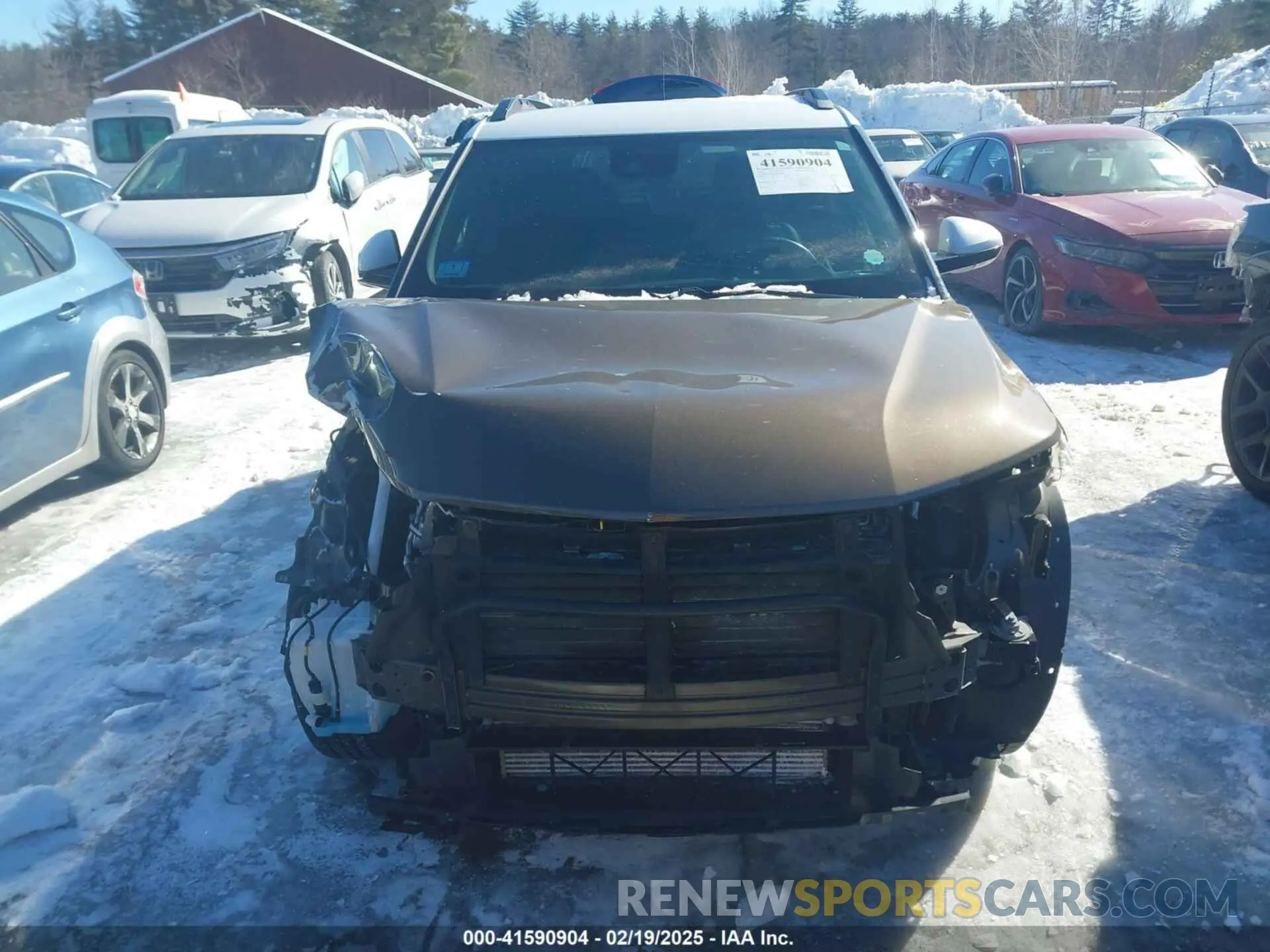 13 Фотография поврежденного автомобиля KL79MSSL9MB017076 CHEVROLET TRAILBLAZER 2021