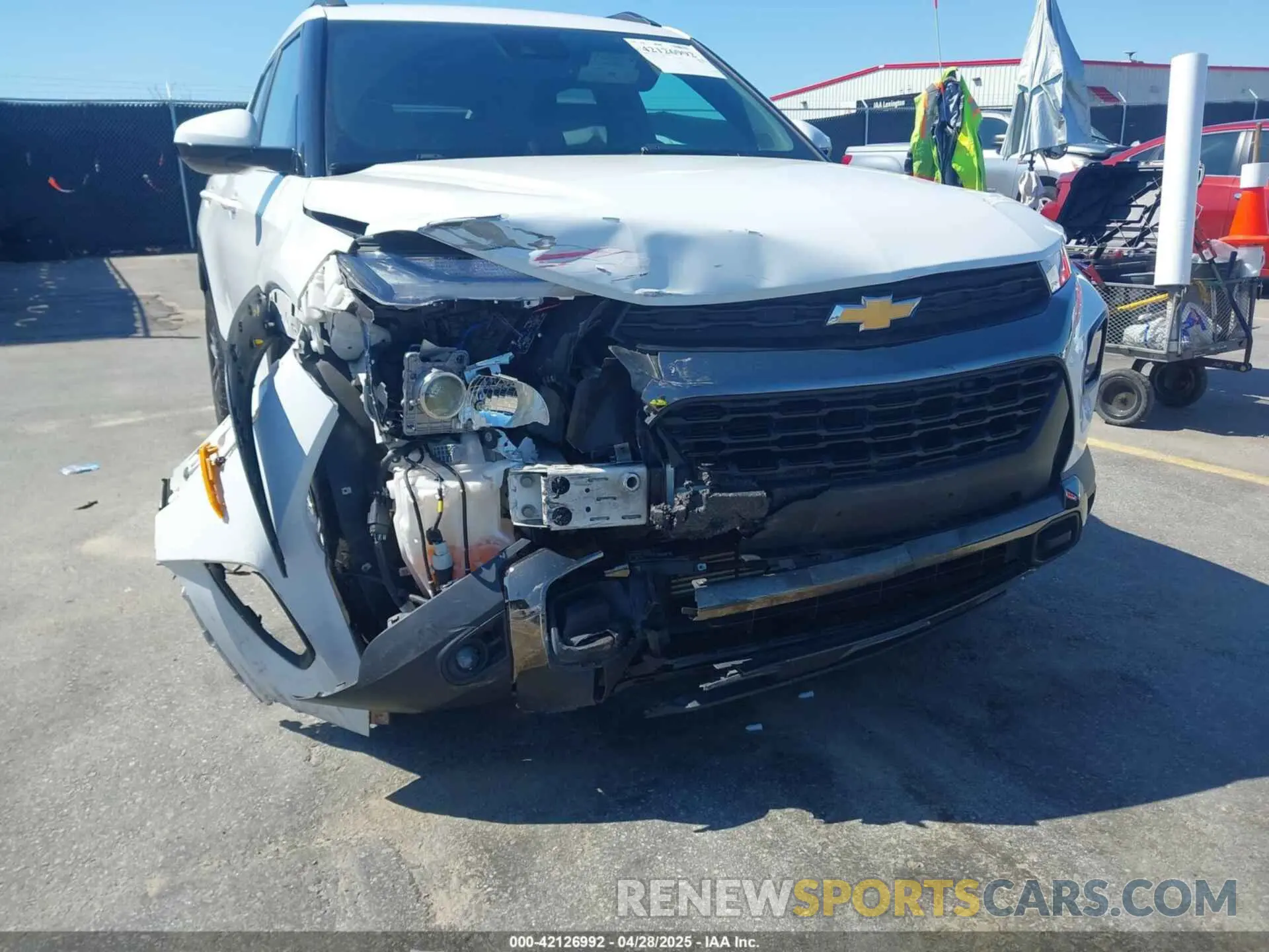 6 Photograph of a damaged car KL79MSSL9MB019796 CHEVROLET TRAILBLAZER 2021