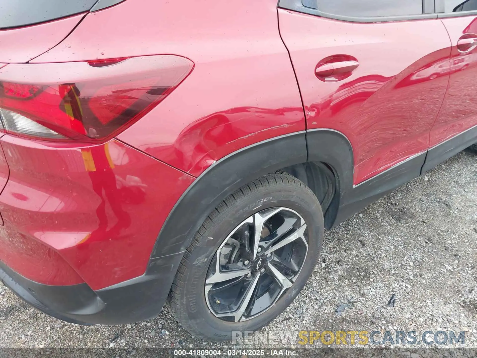 6 Photograph of a damaged car KL79MTSL1MB009611 CHEVROLET TRAILBLAZER 2021