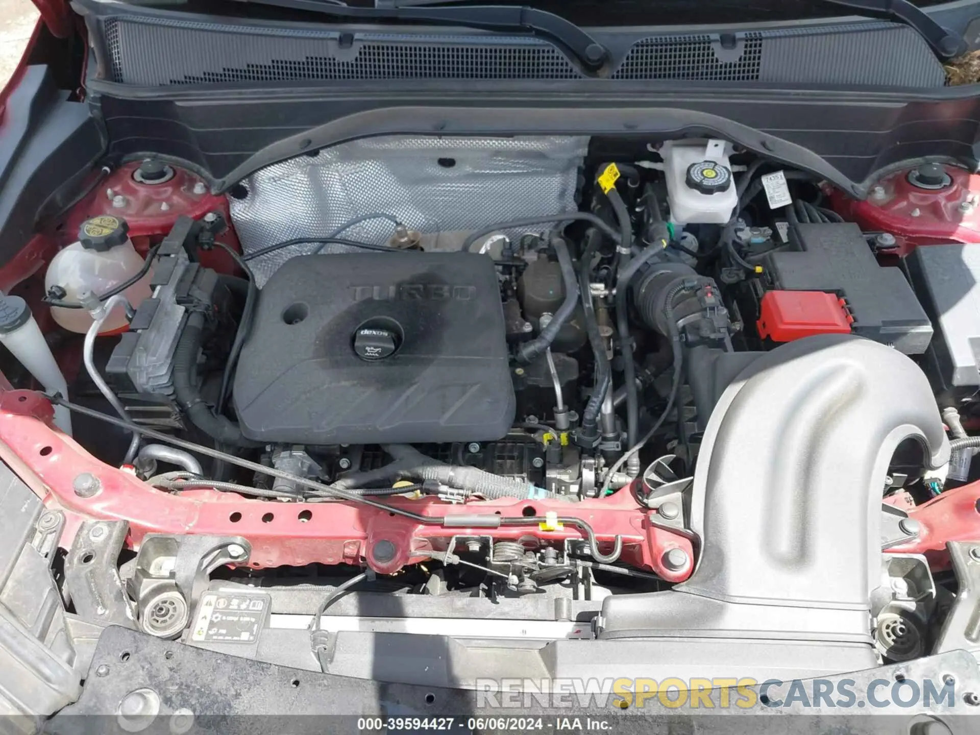 10 Photograph of a damaged car KL79MTSL1MB075253 CHEVROLET TRAILBLAZER 2021