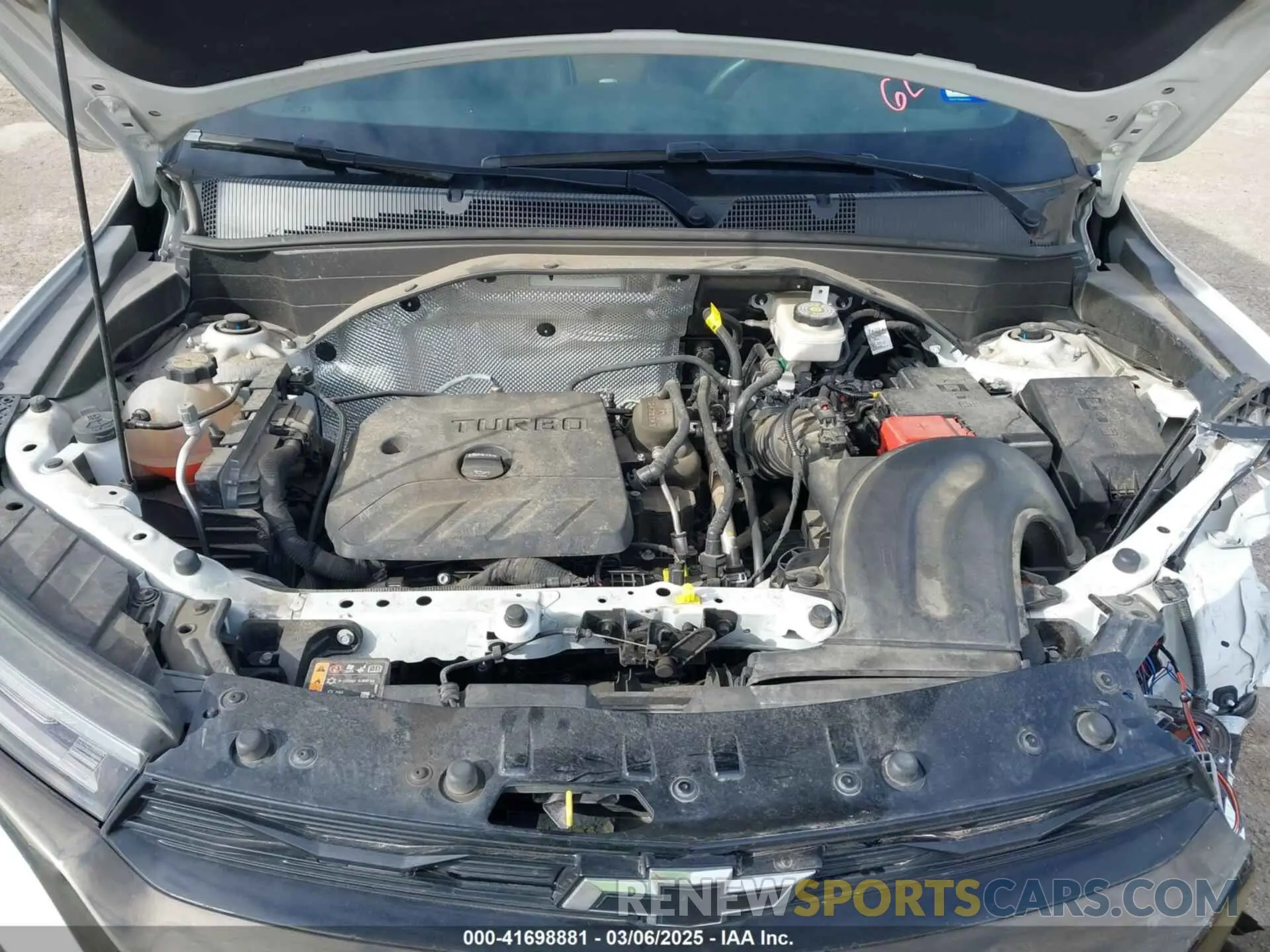 10 Photograph of a damaged car KL79MTSL2MB163941 CHEVROLET TRAILBLAZER 2021