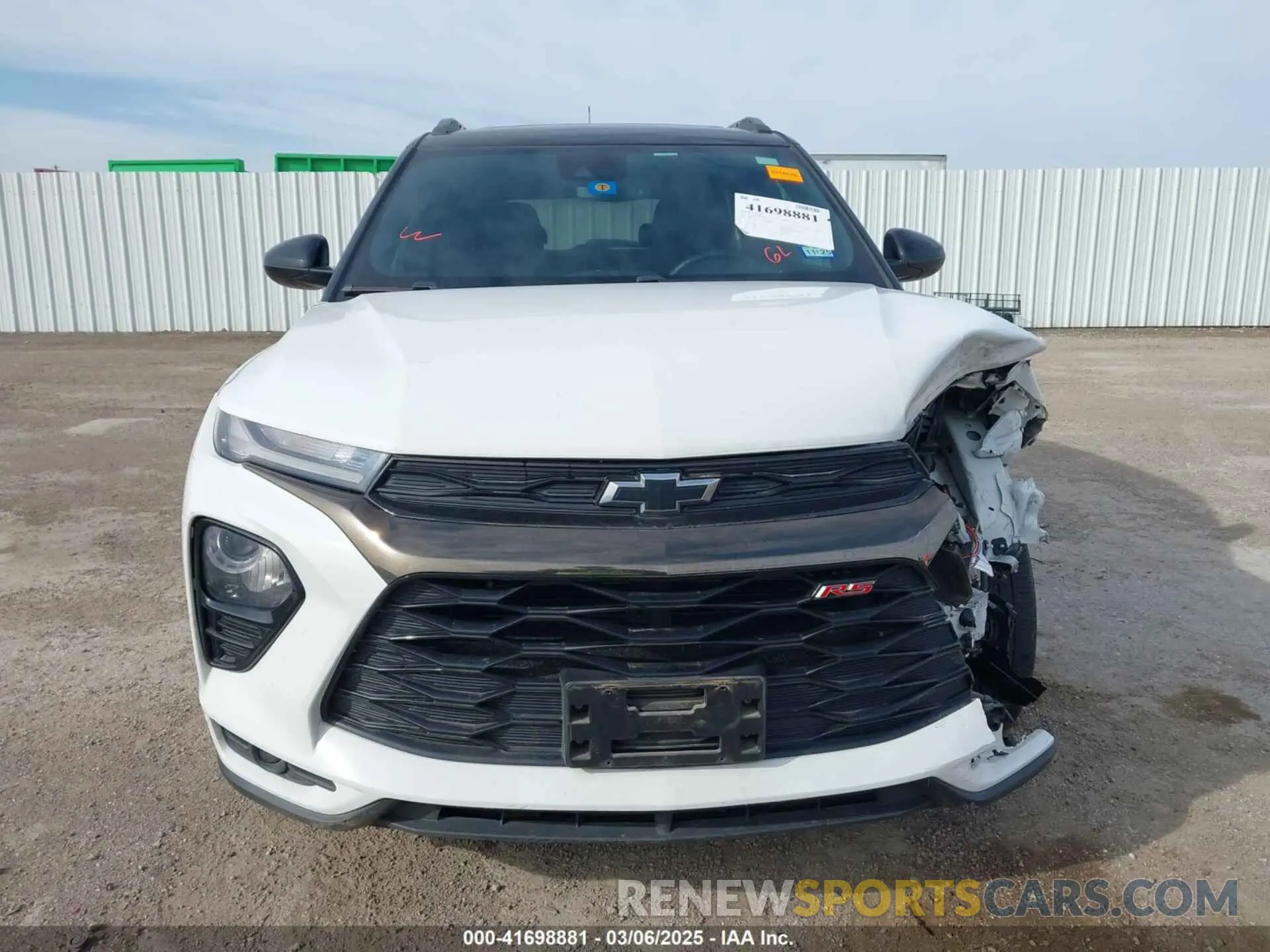 12 Photograph of a damaged car KL79MTSL2MB163941 CHEVROLET TRAILBLAZER 2021