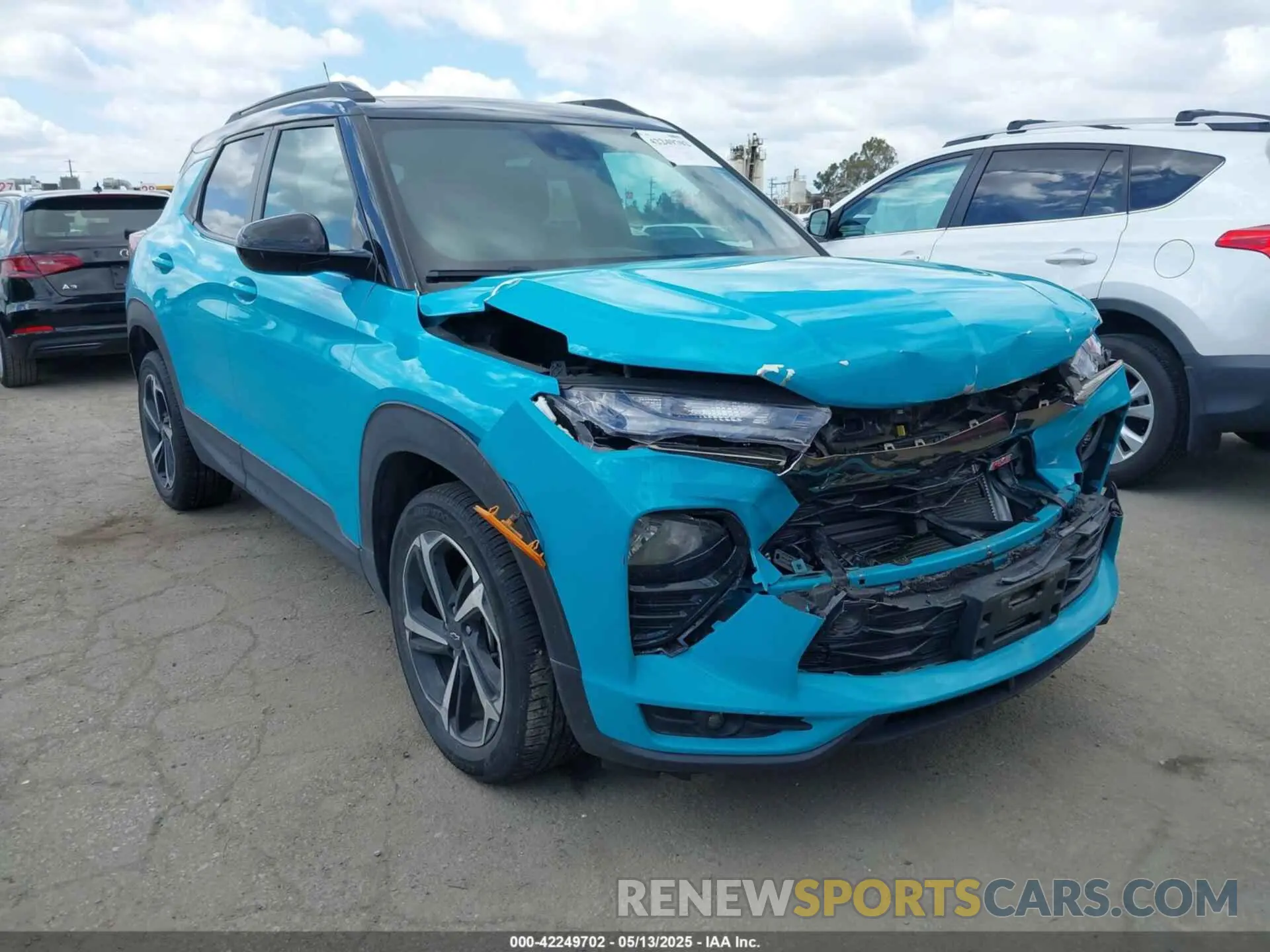 1 Photograph of a damaged car KL79MTSL3MB171532 CHEVROLET TRAILBLAZER 2021