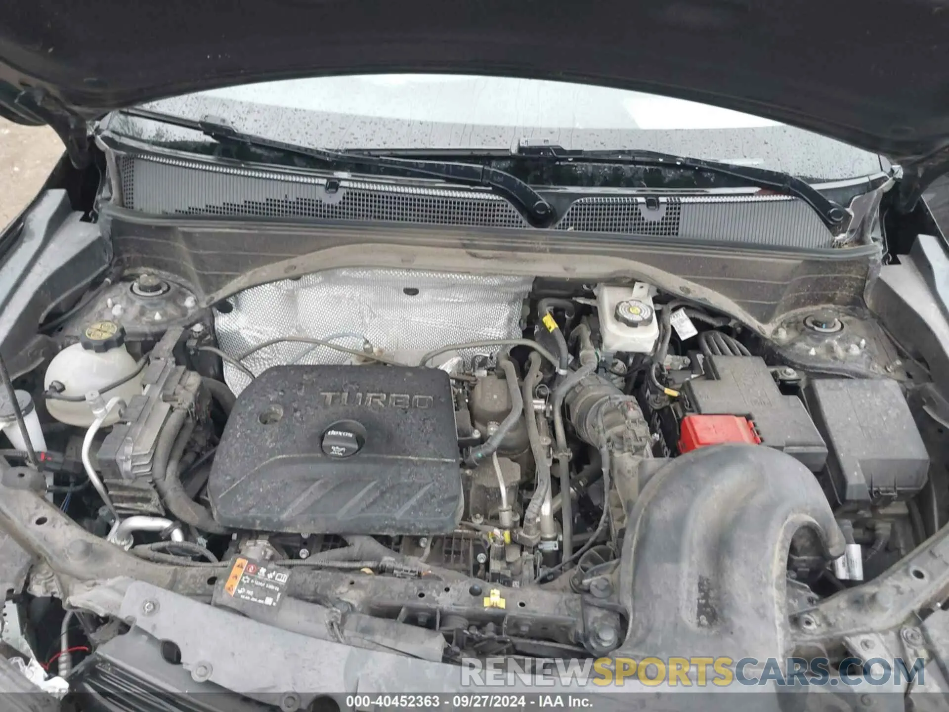 10 Photograph of a damaged car KL79MTSL5MB054485 CHEVROLET TRAILBLAZER 2021
