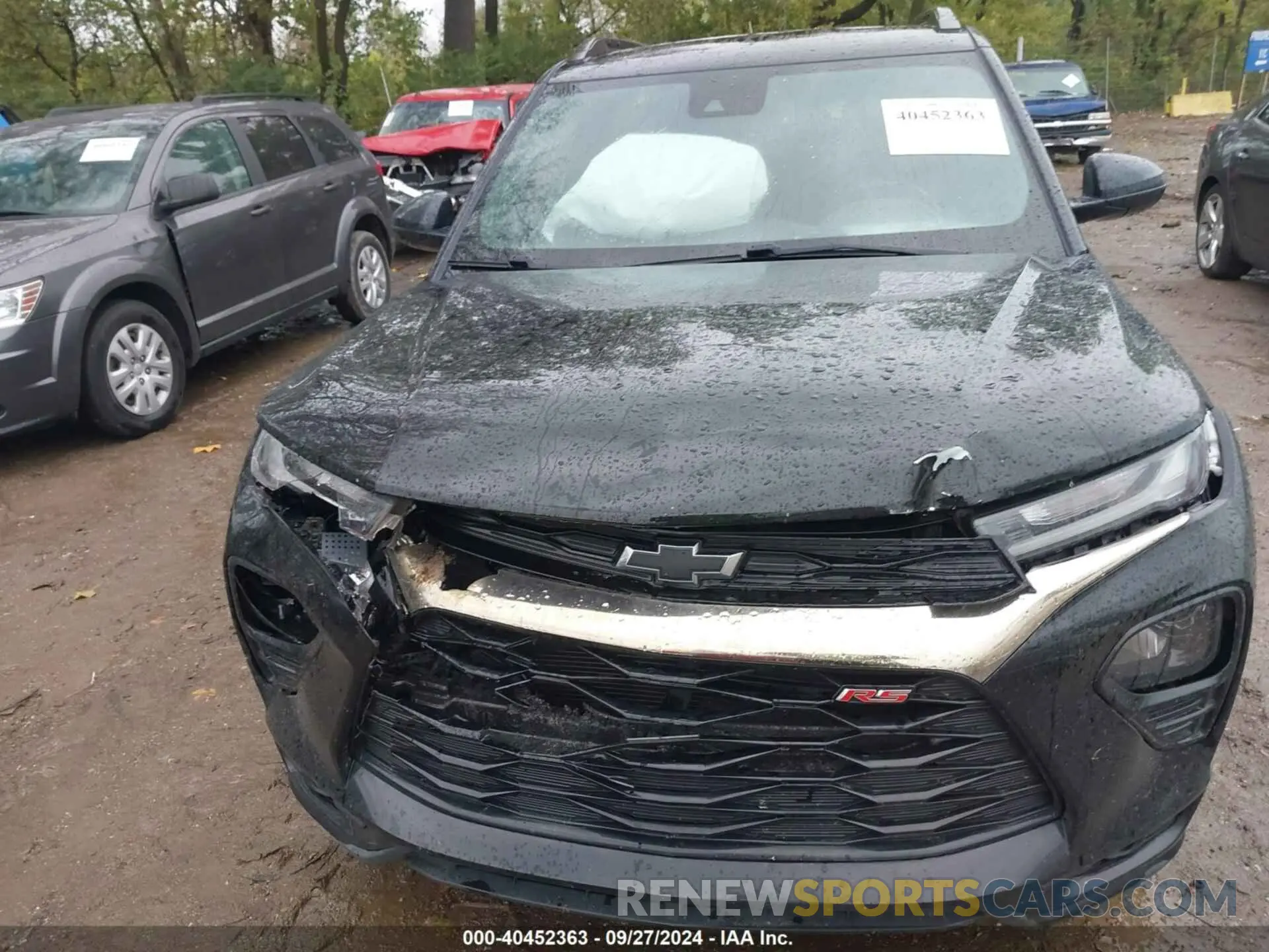 12 Photograph of a damaged car KL79MTSL5MB054485 CHEVROLET TRAILBLAZER 2021