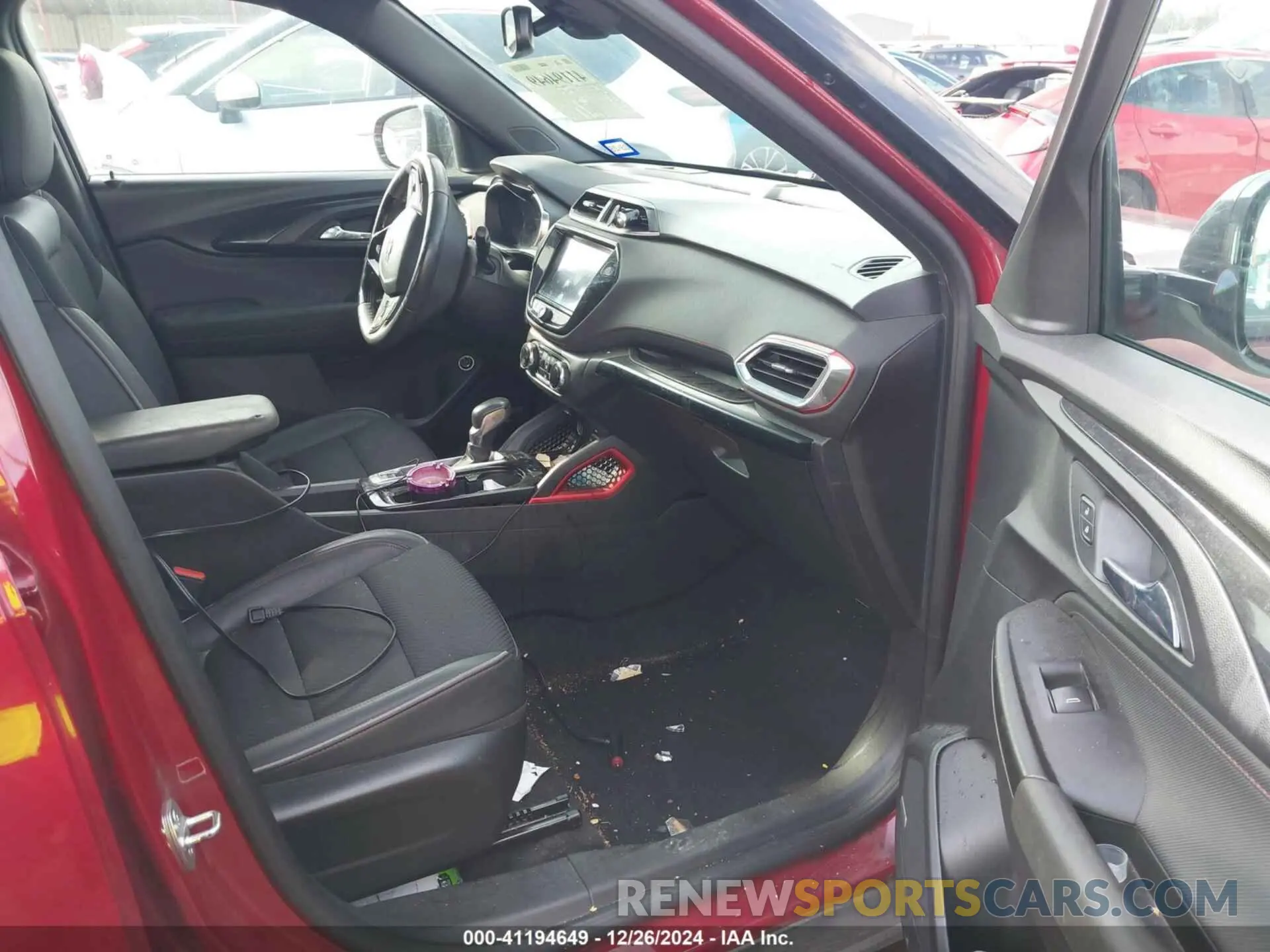 5 Photograph of a damaged car KL79MTSL8MB082779 CHEVROLET TRAILBLAZER 2021