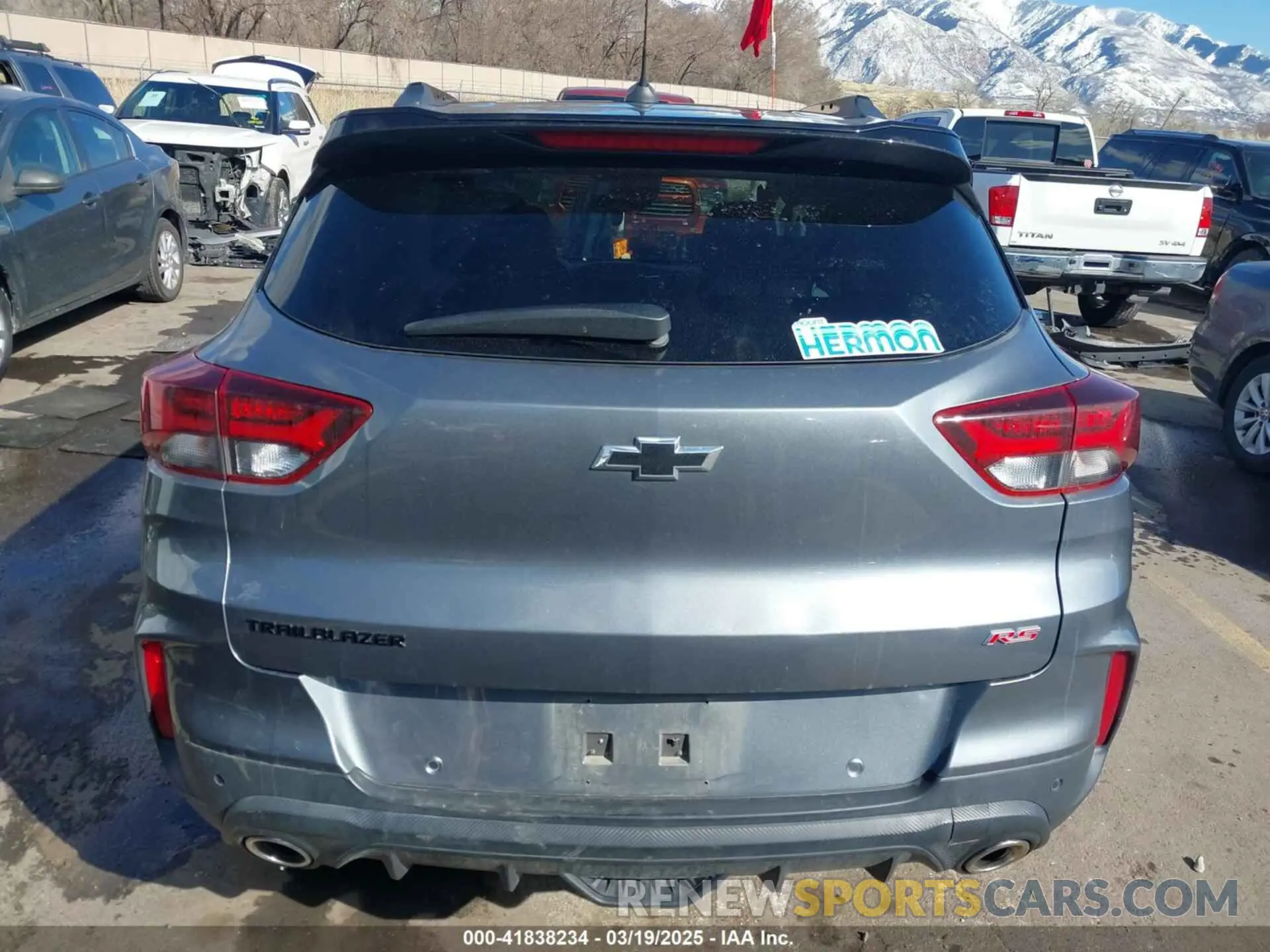 16 Фотография поврежденного автомобиля KL79MTSL8MB097878 CHEVROLET TRAILBLAZER 2021