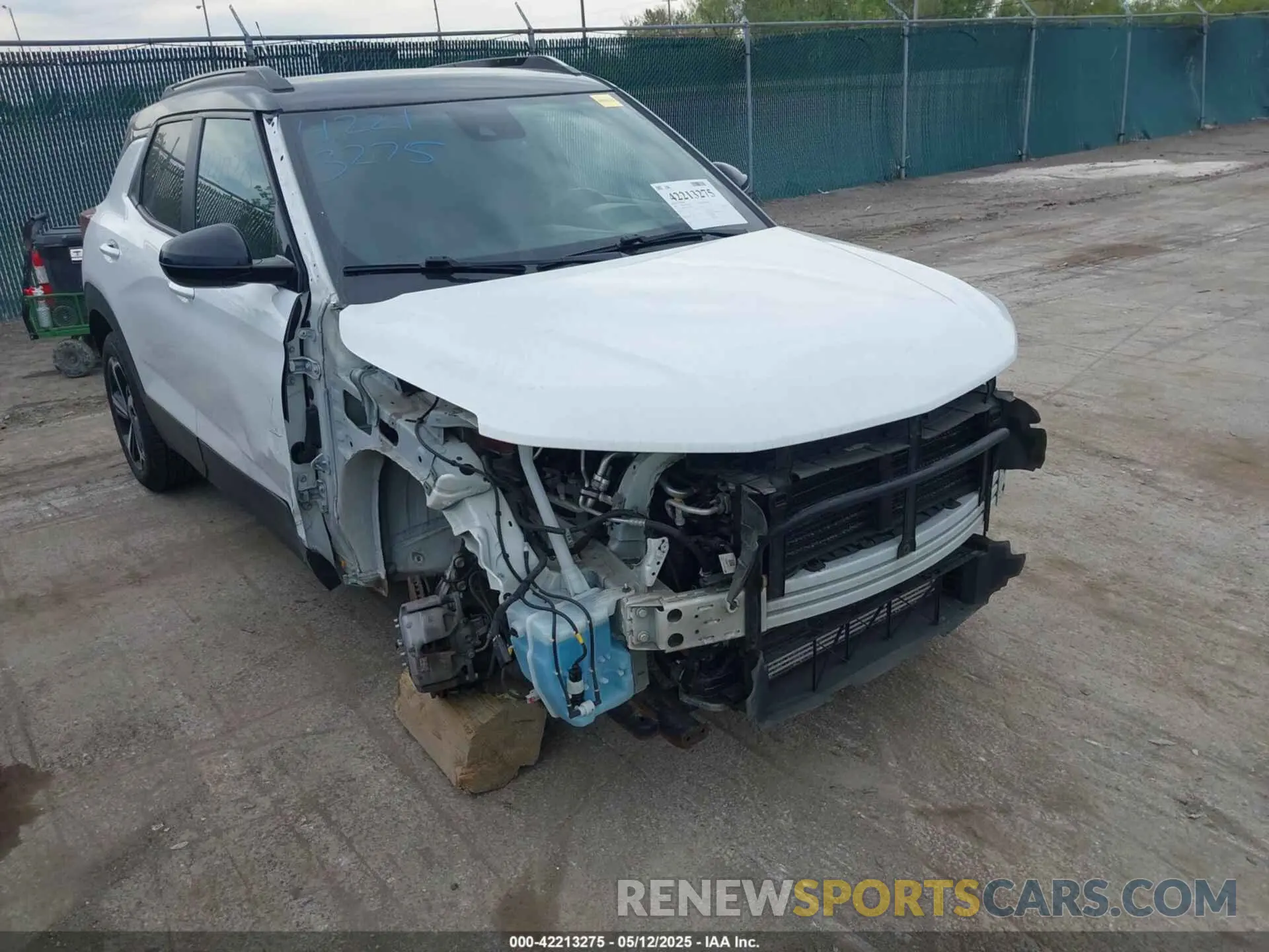 6 Фотография поврежденного автомобиля KL79MUSL1MB081642 CHEVROLET TRAILBLAZER 2021