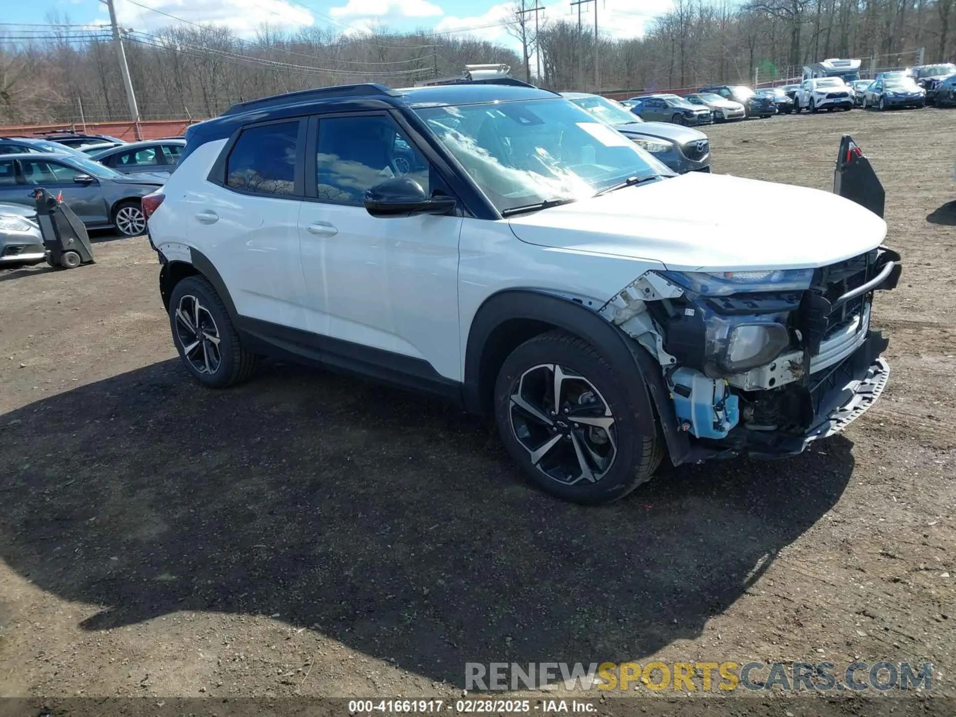 1 Photograph of a damaged car KL79MUSL2MB174573 CHEVROLET TRAILBLAZER 2021