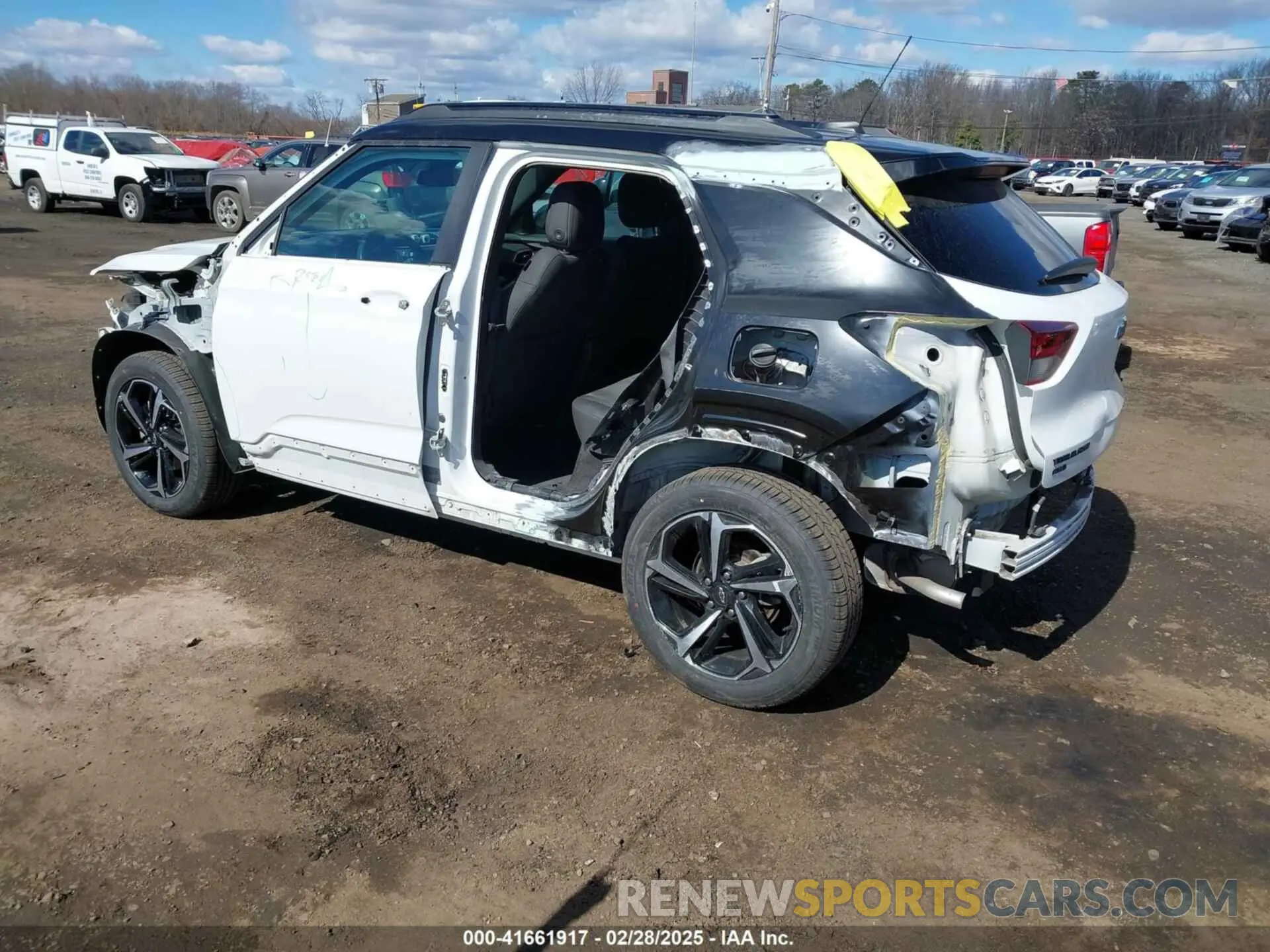 3 Photograph of a damaged car KL79MUSL2MB174573 CHEVROLET TRAILBLAZER 2021