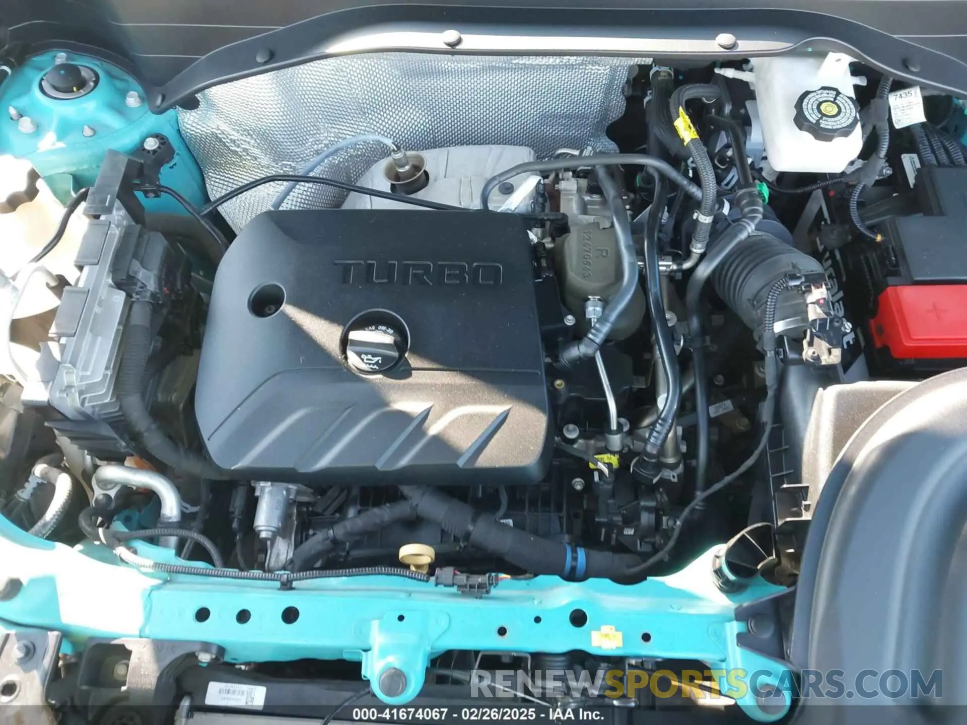 10 Photograph of a damaged car KL79MUSL3MB129867 CHEVROLET TRAILBLAZER 2021