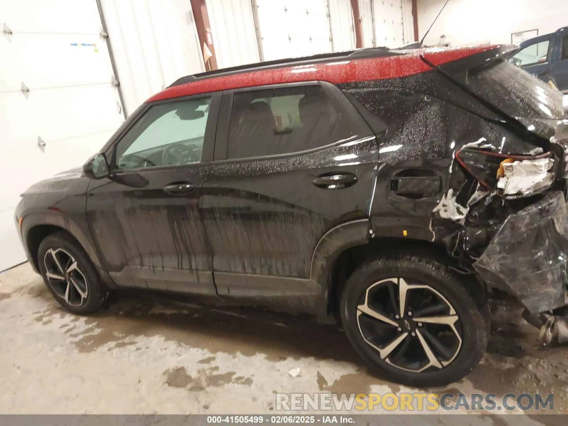 14 Photograph of a damaged car KL79MUSL3MB155837 CHEVROLET TRAILBLAZER 2021