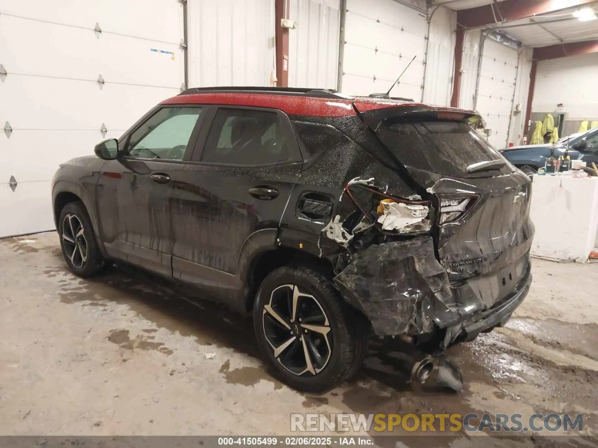 3 Photograph of a damaged car KL79MUSL3MB155837 CHEVROLET TRAILBLAZER 2021