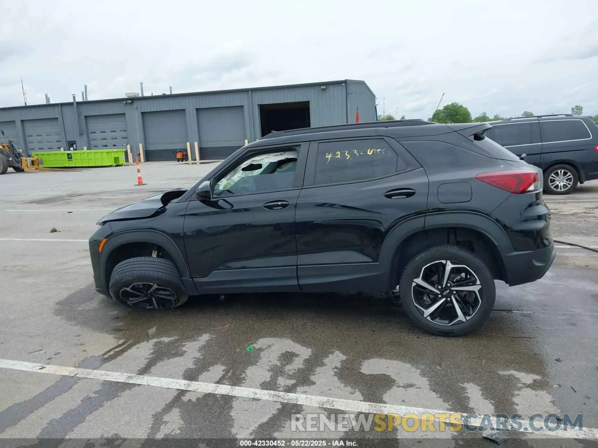 15 Photograph of a damaged car KL79MUSL6MB138398 CHEVROLET TRAILBLAZER 2021