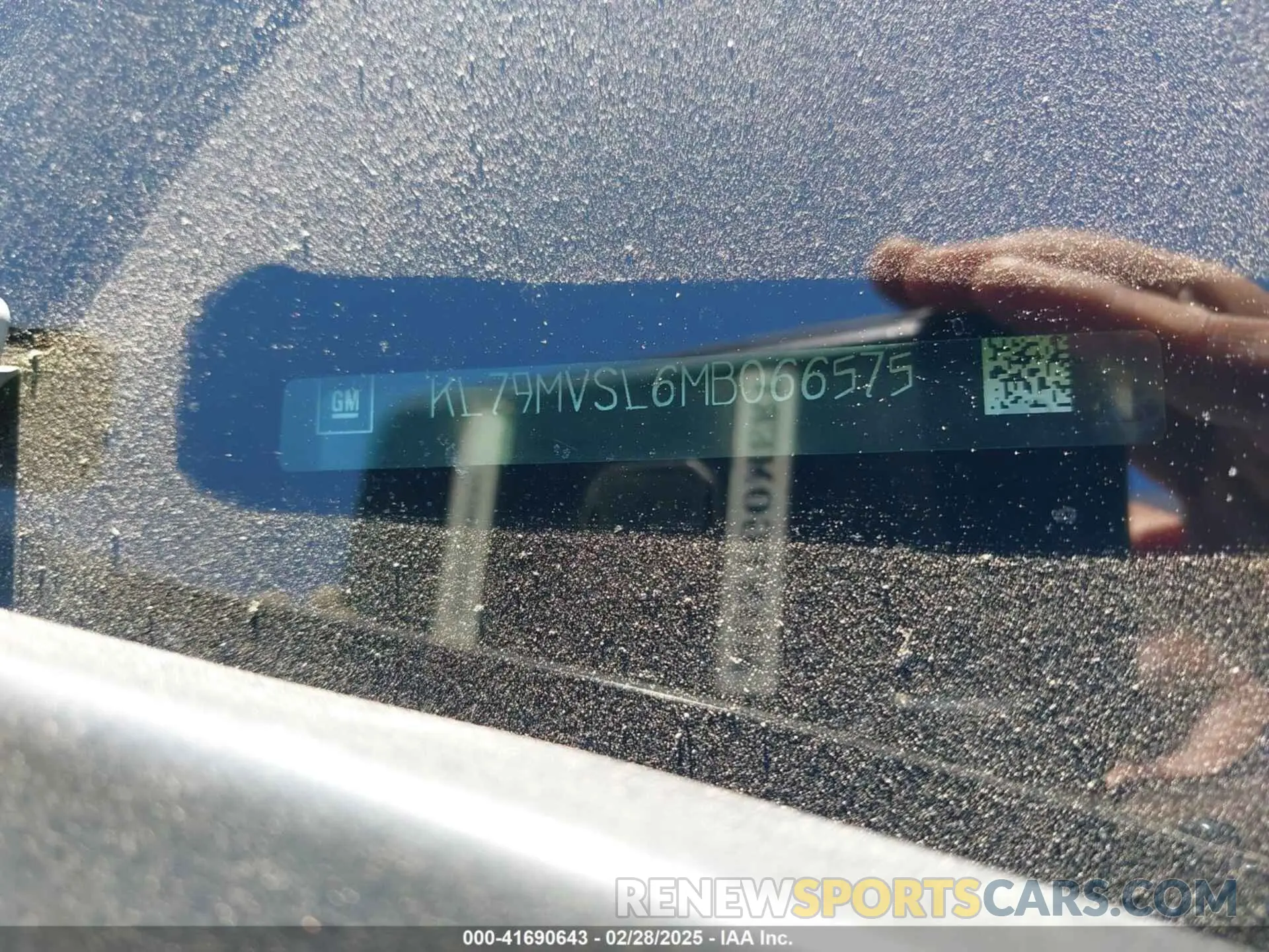 9 Photograph of a damaged car KL79MVSL6MB066575 CHEVROLET TRAILBLAZER 2021