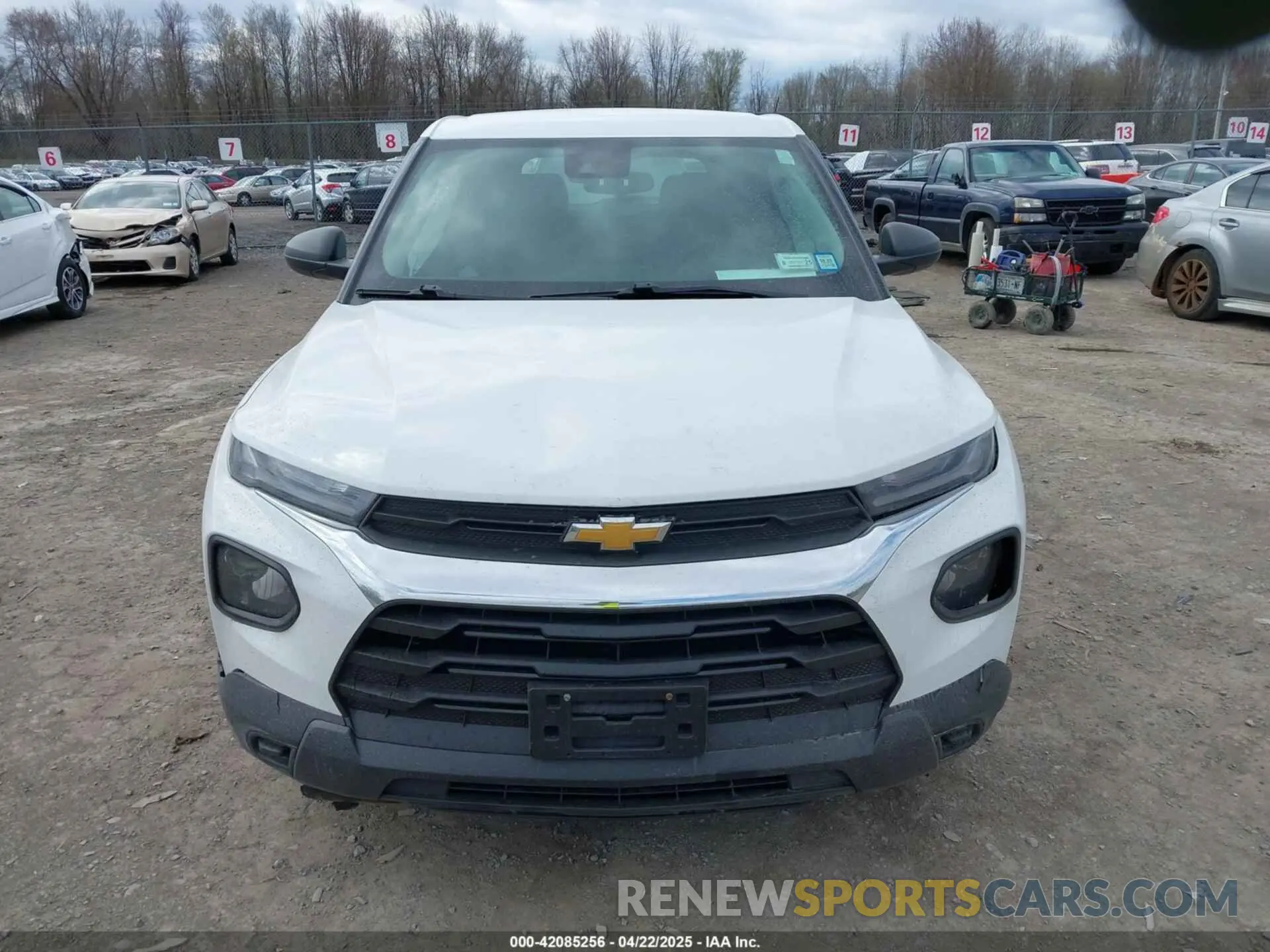 12 Фотография поврежденного автомобиля KL79MNSL1NB047644 CHEVROLET TRAILBLAZER 2022
