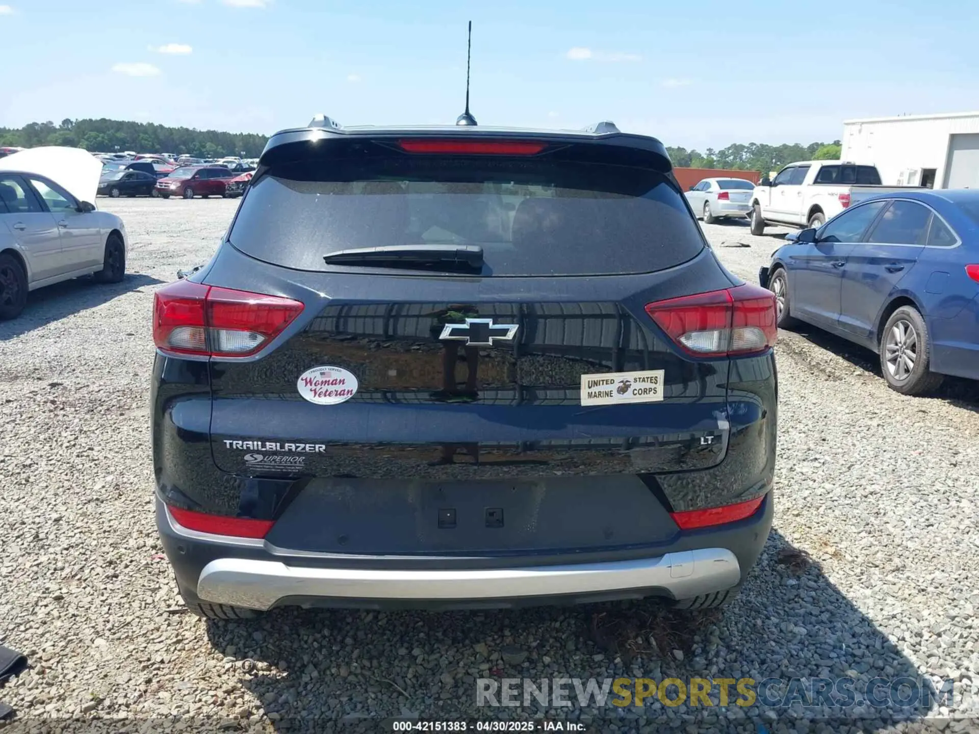 16 Photograph of a damaged car KL79MPS21NB136469 CHEVROLET TRAILBLAZER 2022