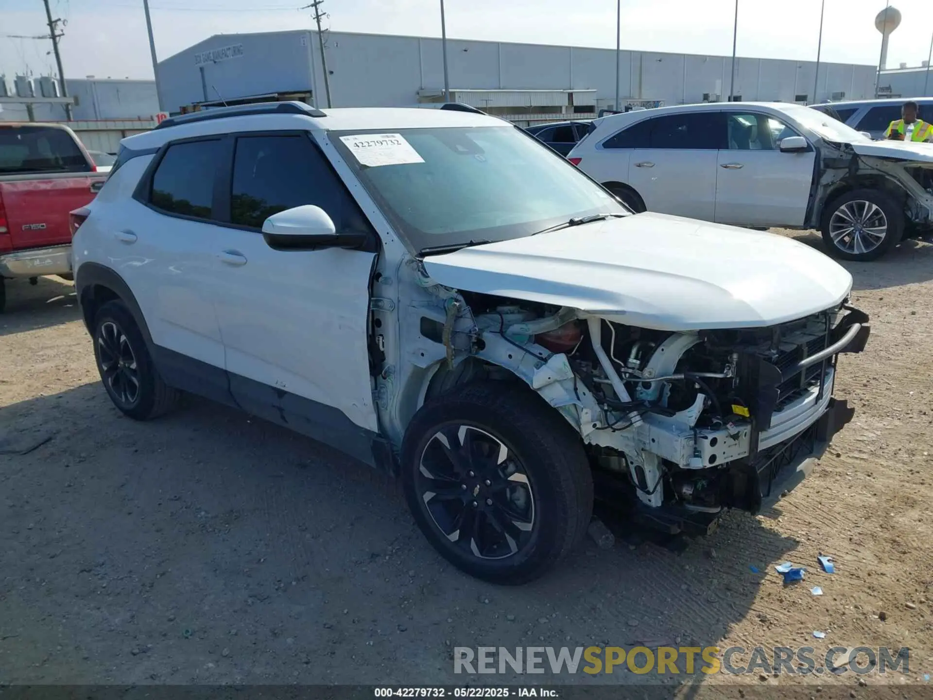 1 Photograph of a damaged car KL79MPS26NB120882 CHEVROLET TRAILBLAZER 2022