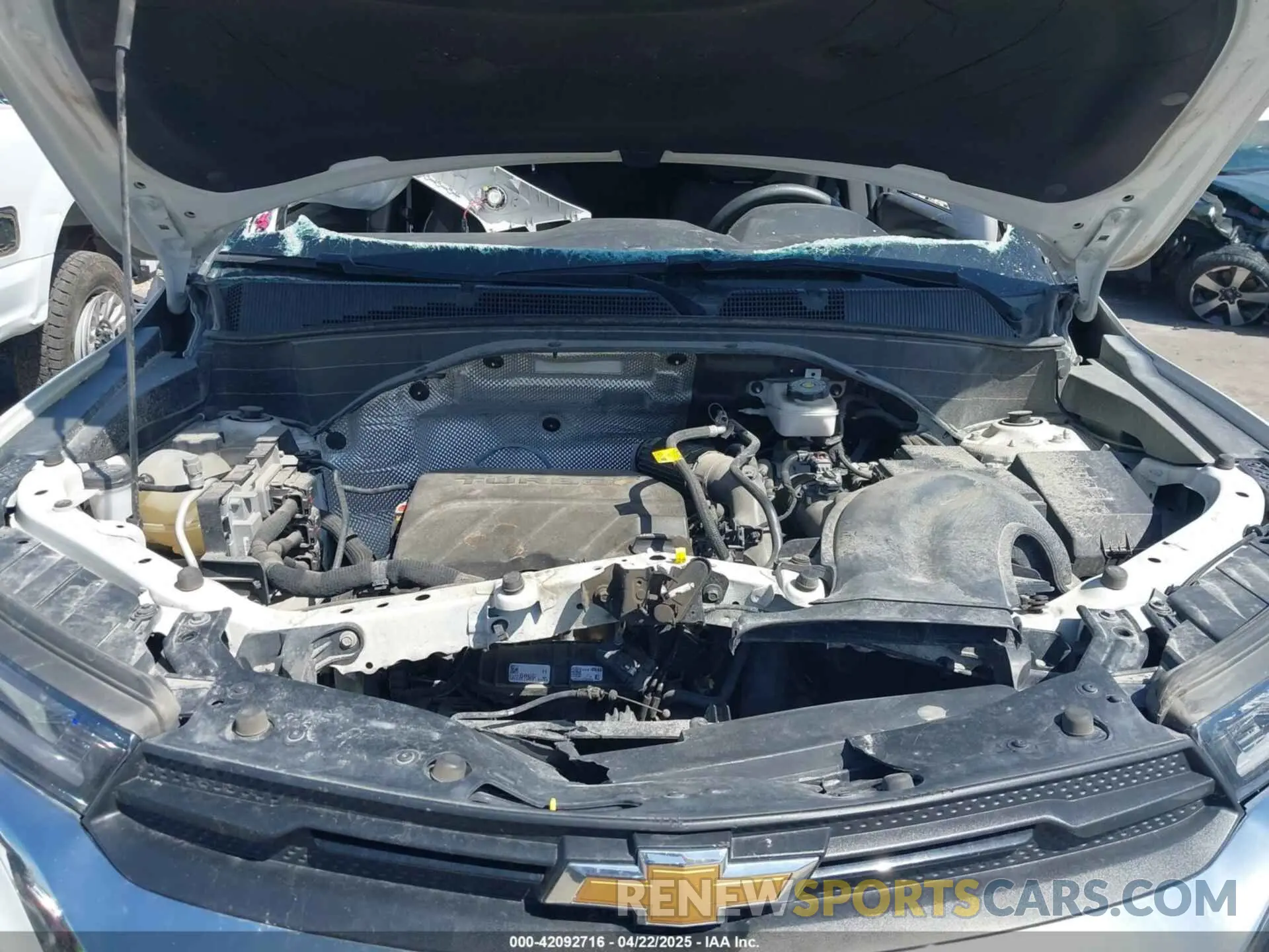 10 Фотография поврежденного автомобиля KL79MPS29NB120536 CHEVROLET TRAILBLAZER 2022