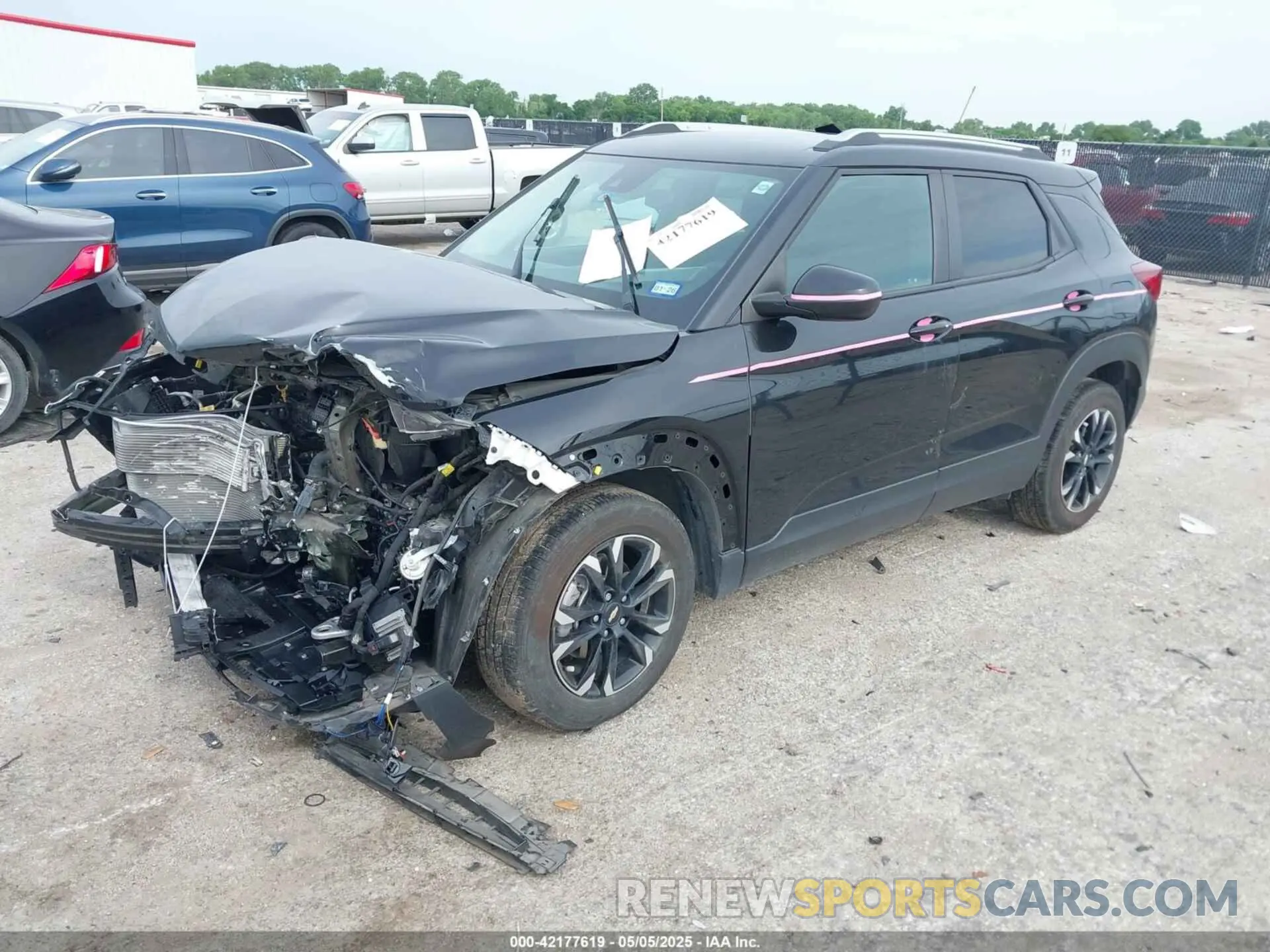 2 Фотография поврежденного автомобиля KL79MPSL1NB041029 CHEVROLET TRAILBLAZER 2022