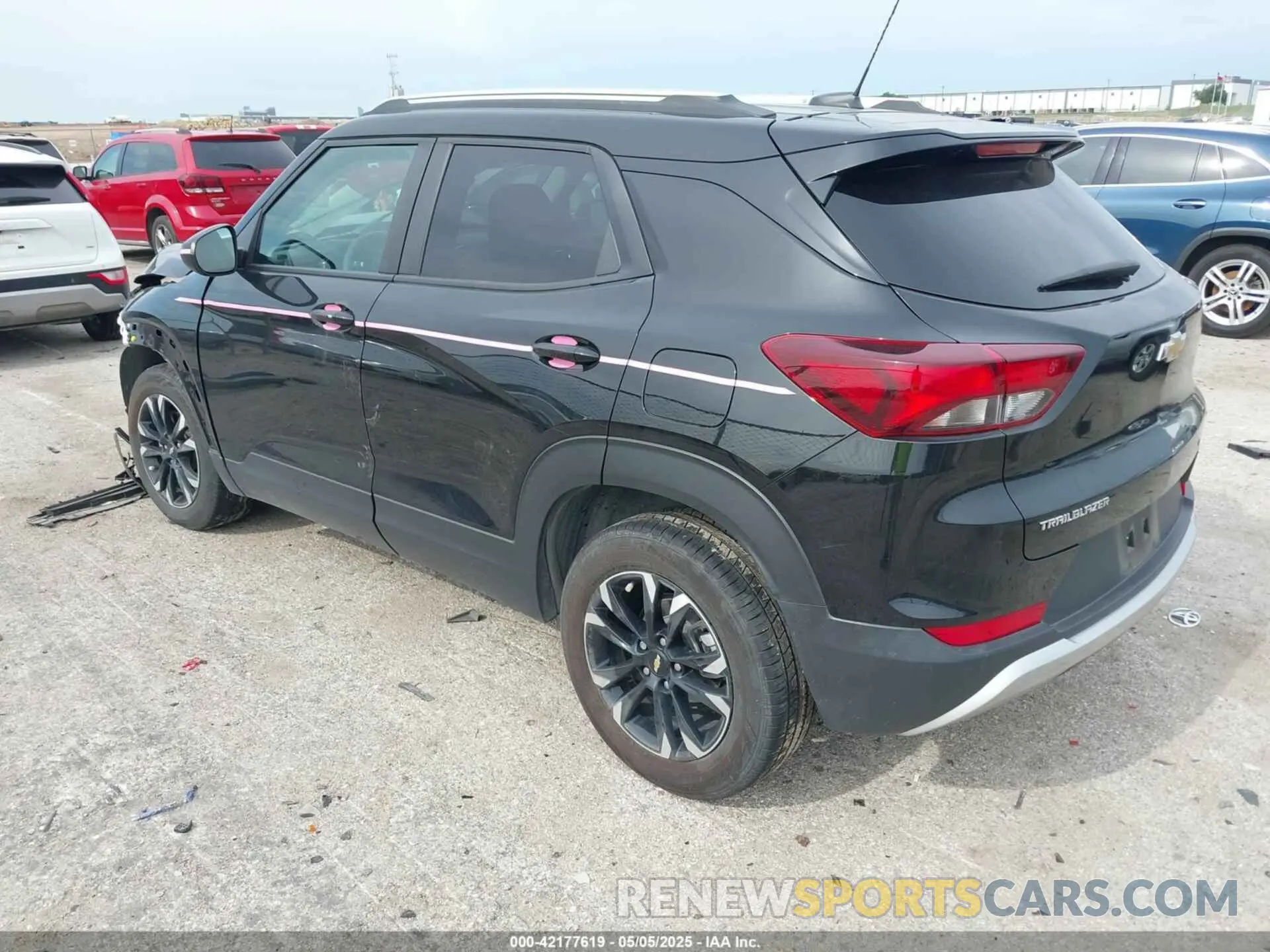 3 Фотография поврежденного автомобиля KL79MPSL1NB041029 CHEVROLET TRAILBLAZER 2022