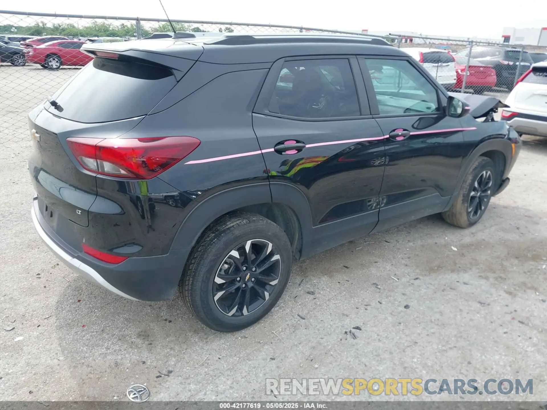 4 Фотография поврежденного автомобиля KL79MPSL1NB041029 CHEVROLET TRAILBLAZER 2022