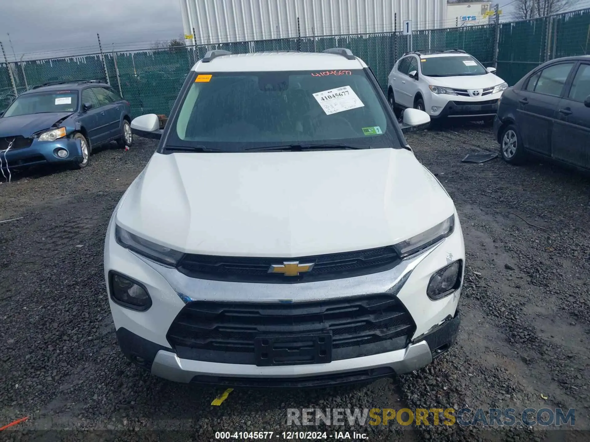12 Photograph of a damaged car KL79MPSL6NB060952 CHEVROLET TRAILBLAZER 2022